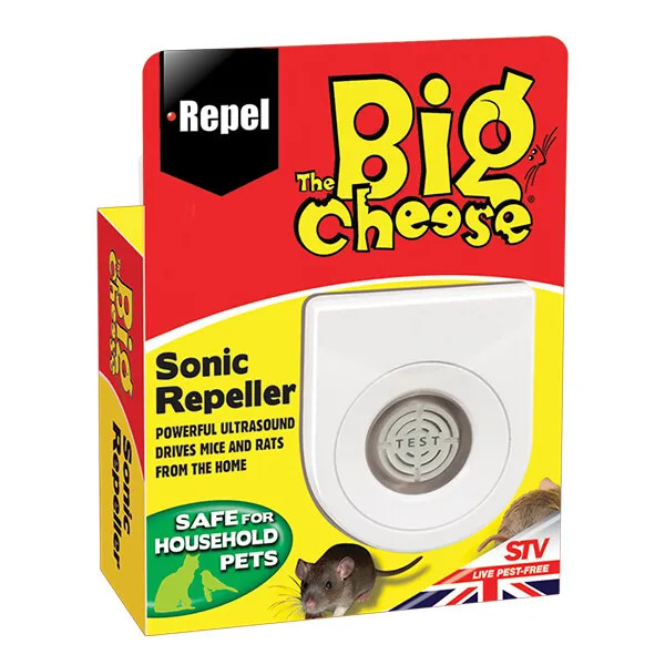 The Big Cheese Sonic Mouse & Rat Repeller