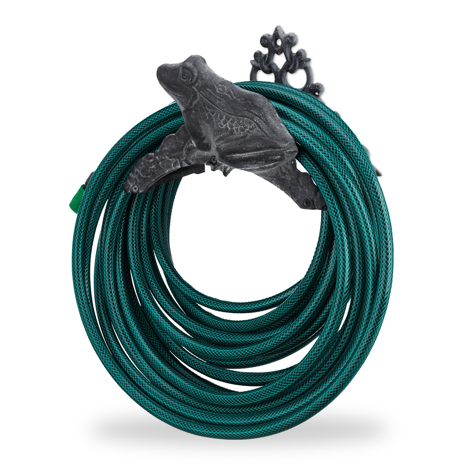 Frog garden hose holder Compact Heavy-duty Nostalgic Hose Holder 1.7 kg