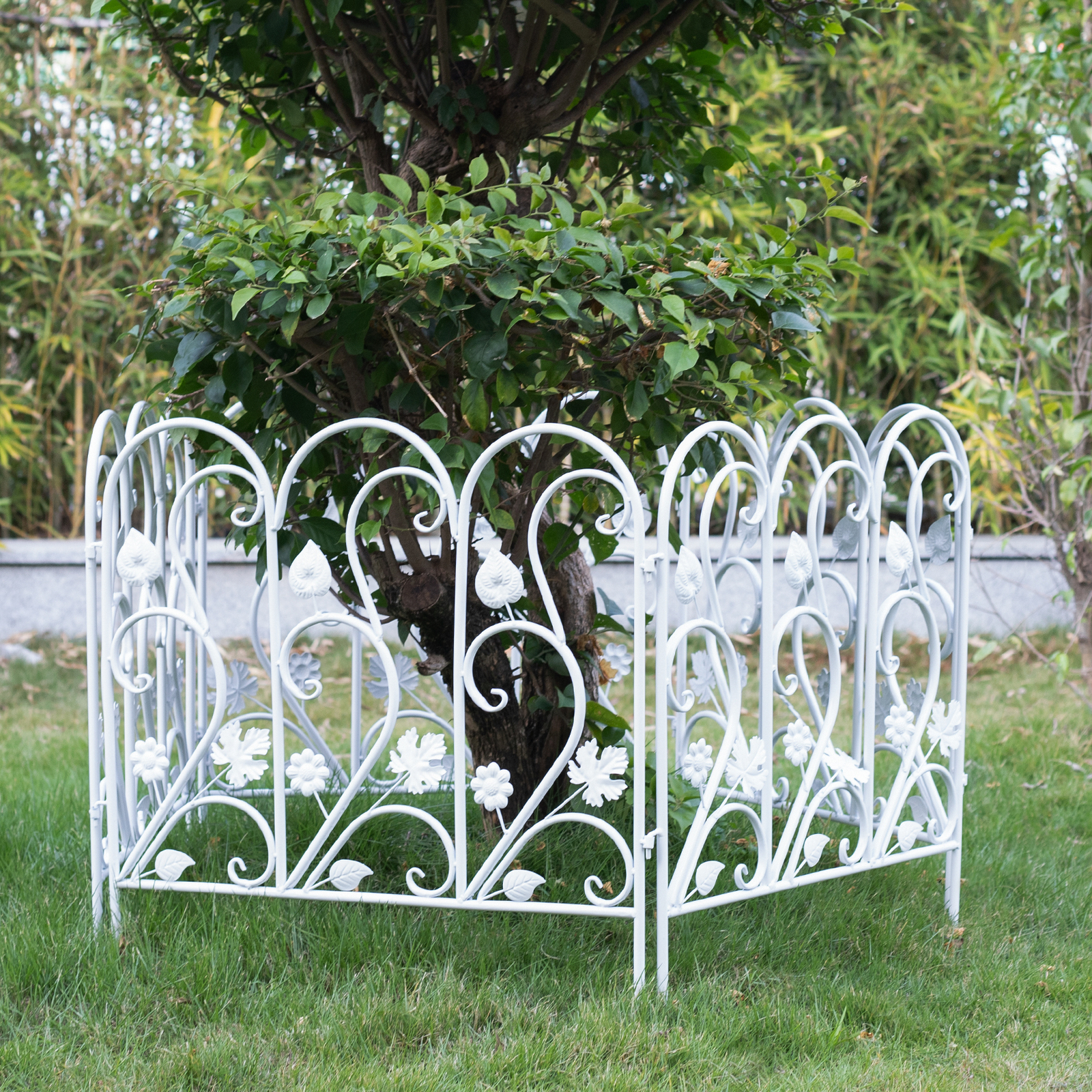 5X Decorative Garden Fence Border Pet Barrier for Garden Yard Flowerbeds Walkway