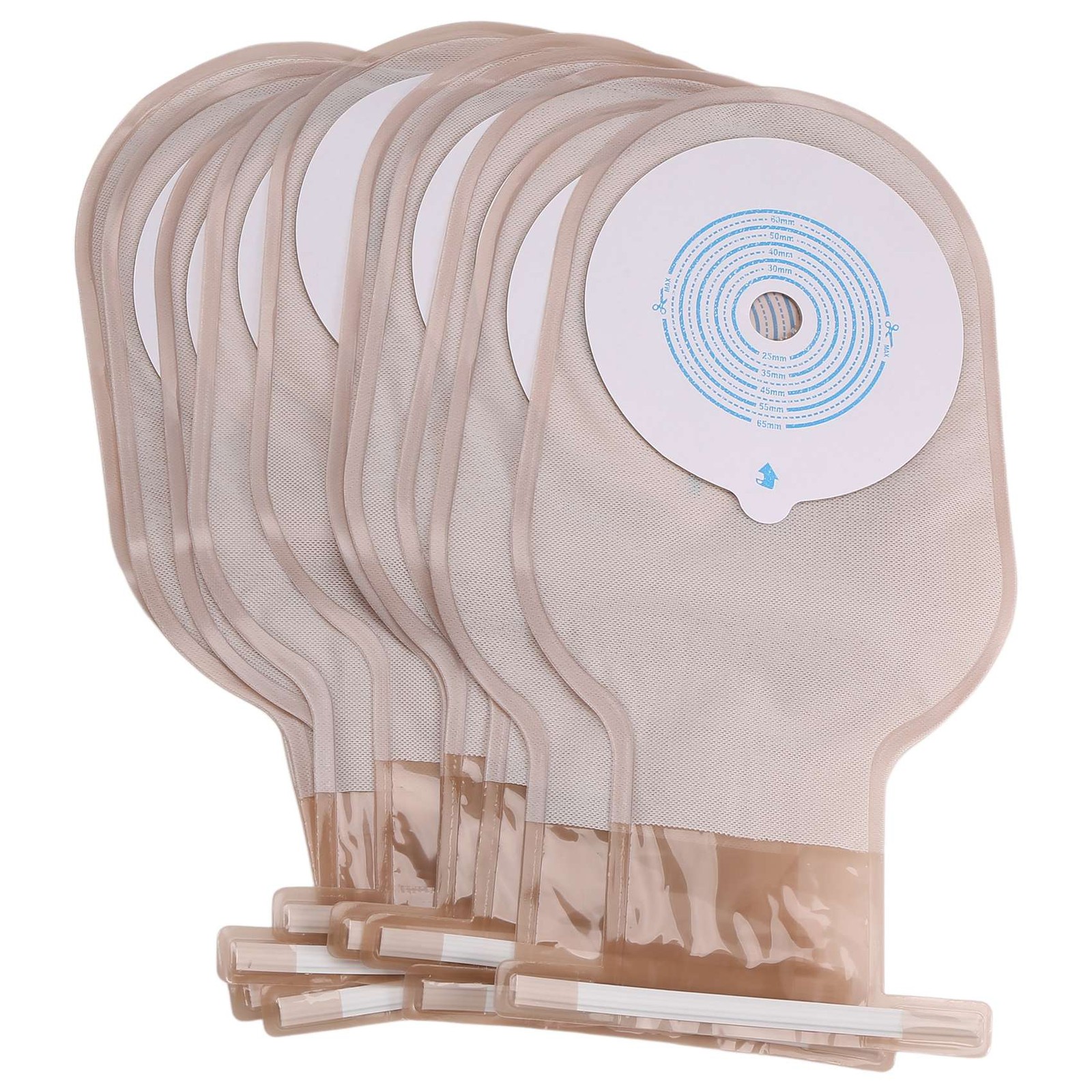 2X(Ostomy Bags Piece Drainable Pouches for Colostomy Ileostomy Stoma Care8821