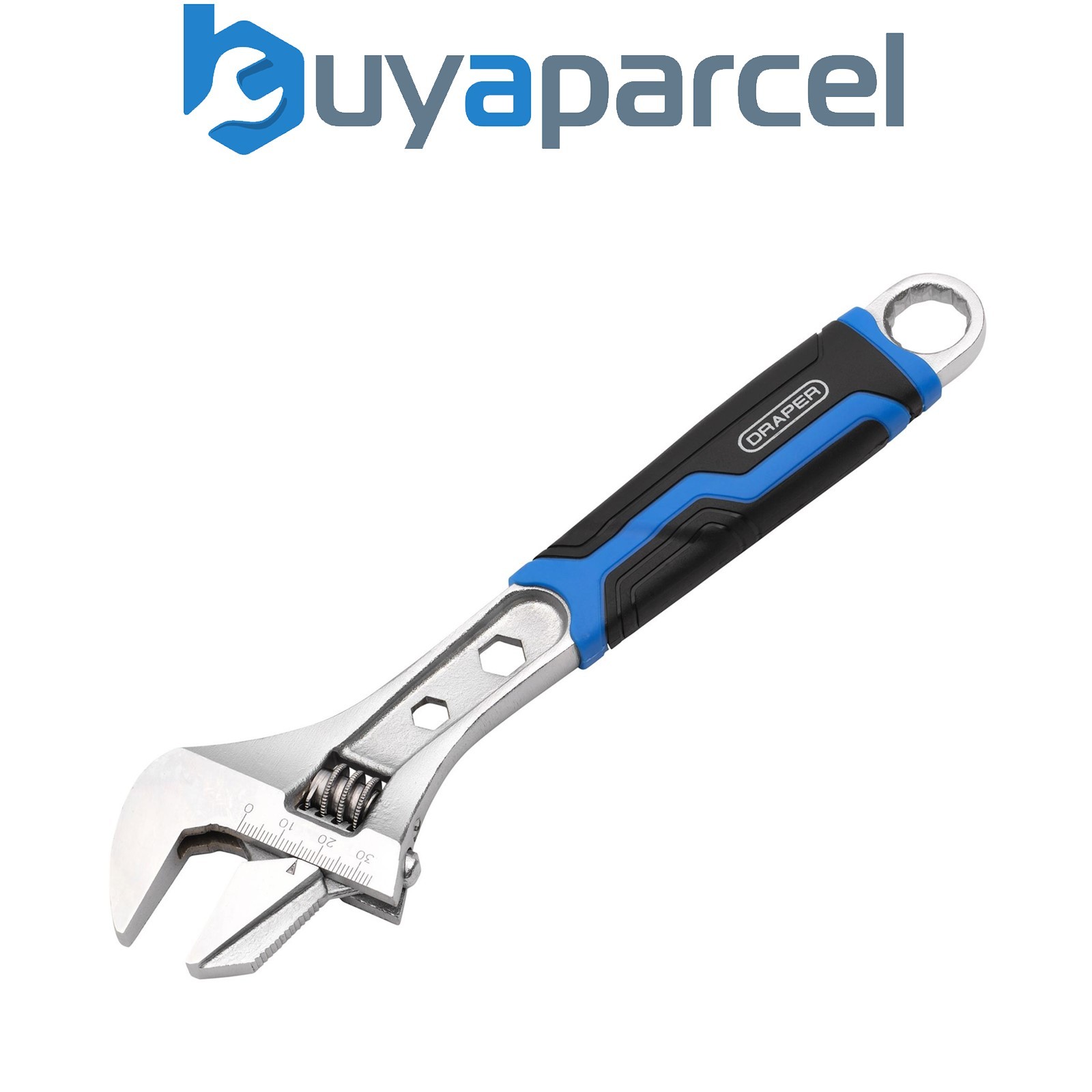 Draper 03825 Reversible Adjustable Wrench, 258mm