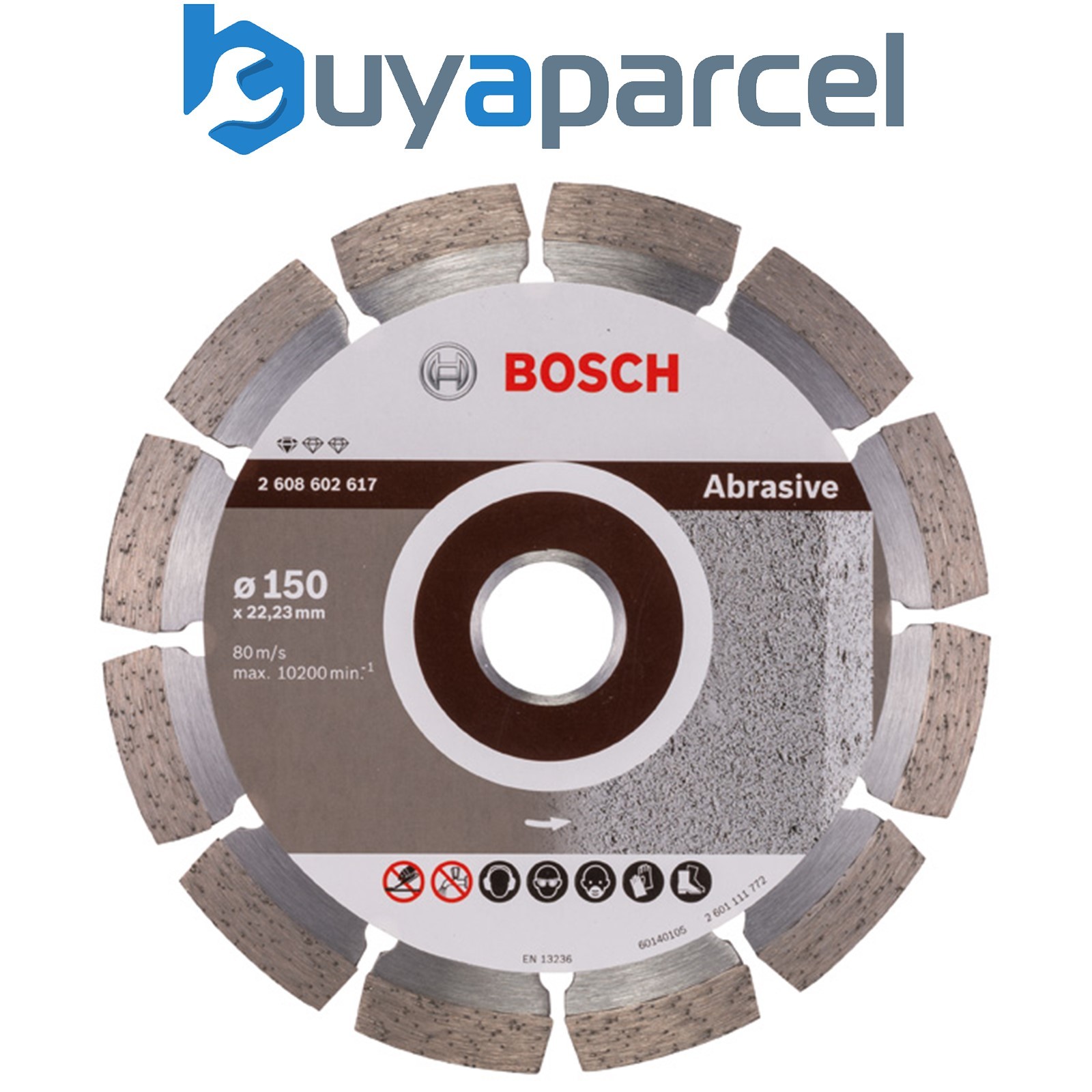 Bosch Diamond cutting disc Standard for Abrasive diamond cutting disc 2608602617