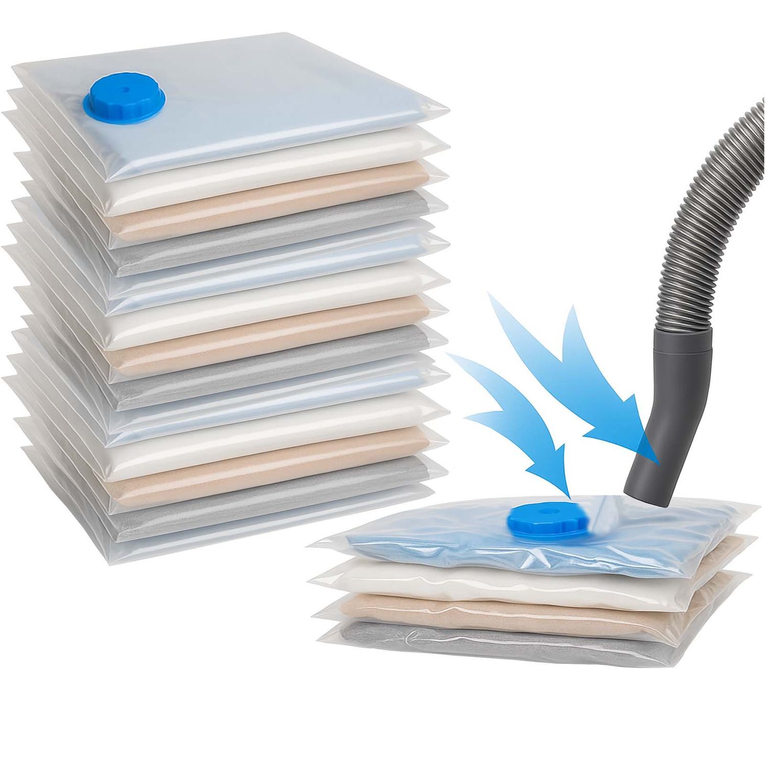 12X Vacuum Storage Bags Vacuum Bags Clothes Bags Clothing