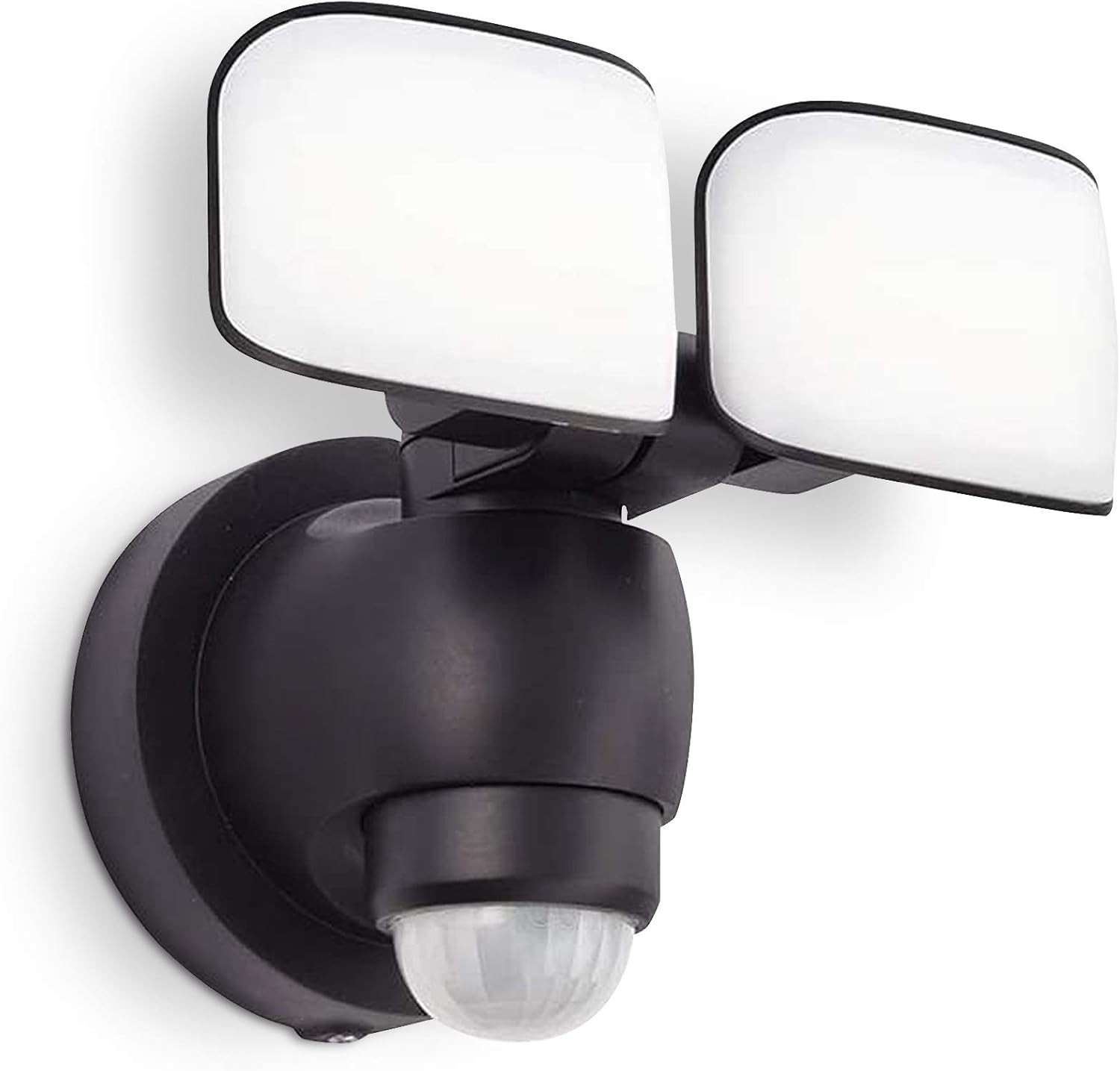 National Lighting Twin LED PIR Floodlight - IP44 Rated Outdoor Security Lights