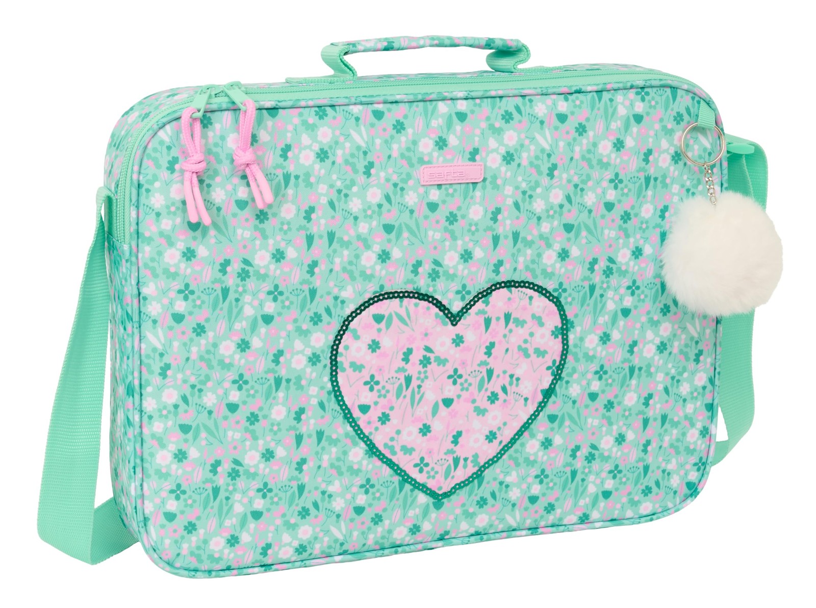 Safta CUORE – Extra School Wallet, Pencil Case, Shoulder Bag, Comfortable and Ve