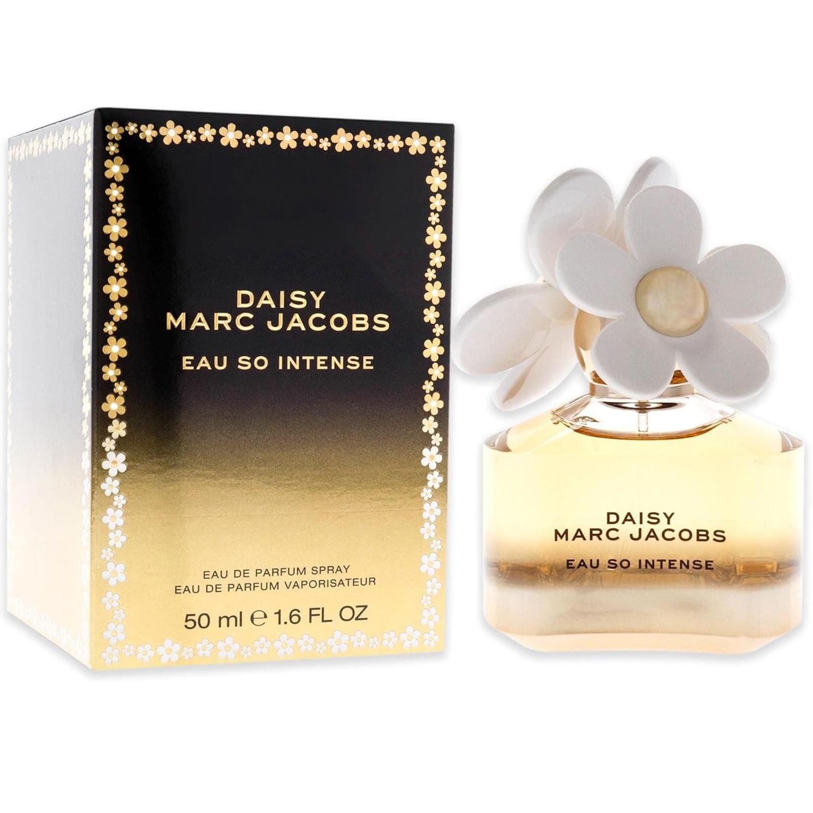 Marc Jacobs Daisy Eau So Intense For Her 50ml EDP Spray Womens Perfume Fragrance