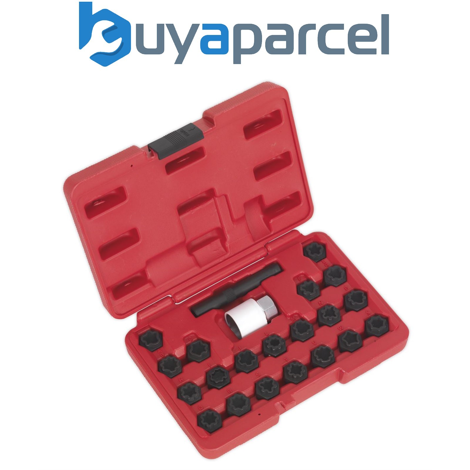 Sealey SX206 Locking Wheel Nut Key Set for Audi 22pc