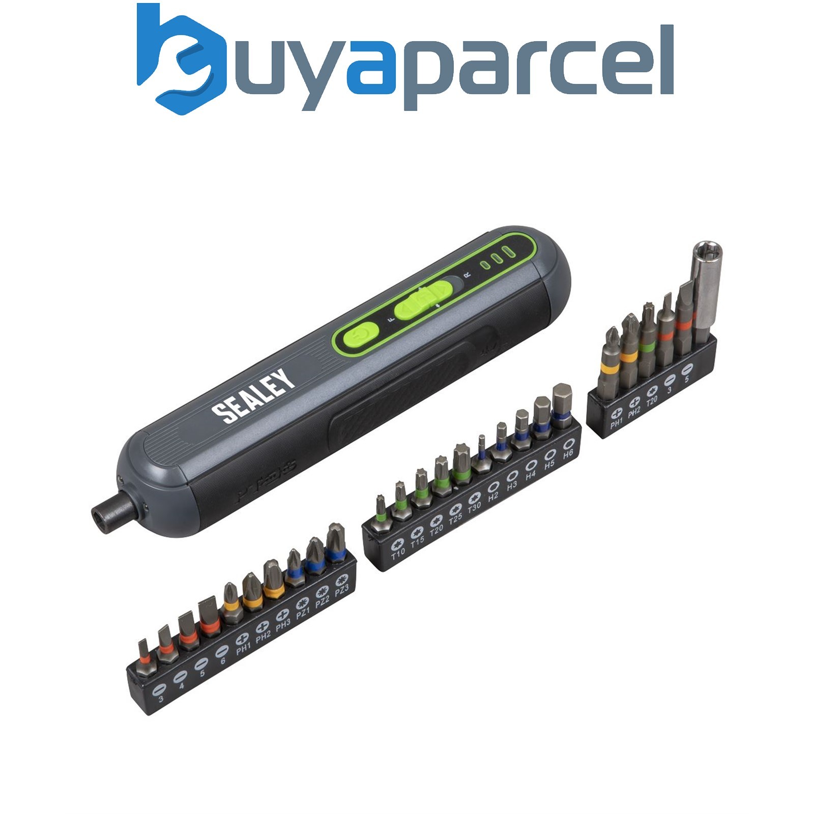 Sealey CP4VSD Cordless Screwdriver Set 4V 26pc