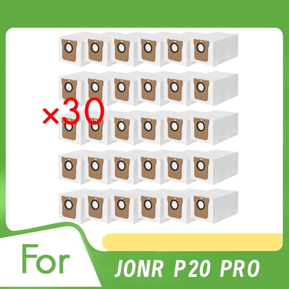 30Pcs Dust Bags for P20 PRO Sweeper Accessories Dust Bags Built Last2857