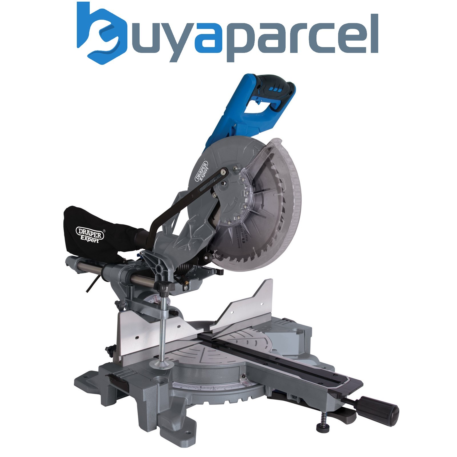 Draper 79899 Draper Expert 230V Double Bevel Sliding Compound Mitre Saw, 255mm,