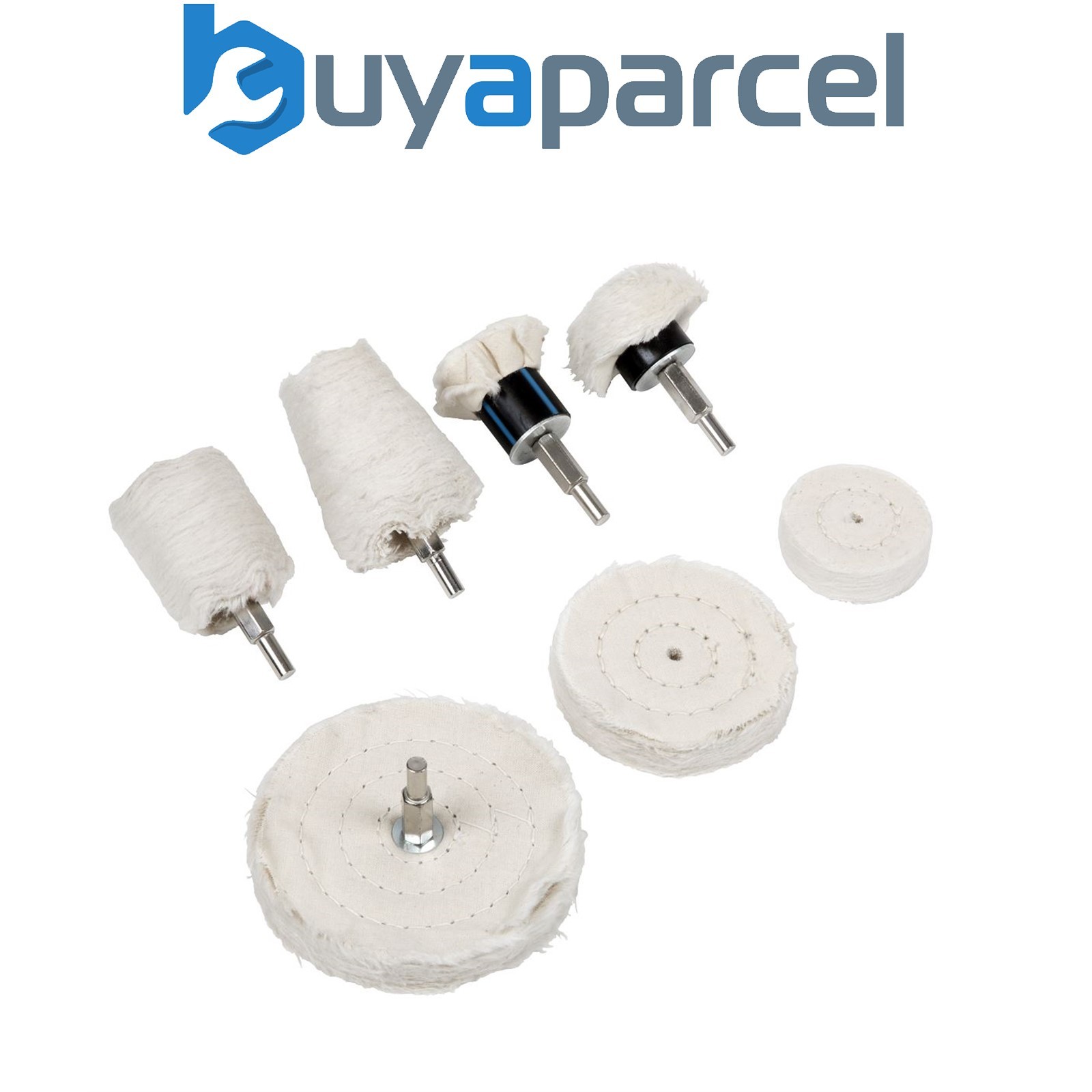 Sealey BGPW08 Polishing Wheel Set 8pc