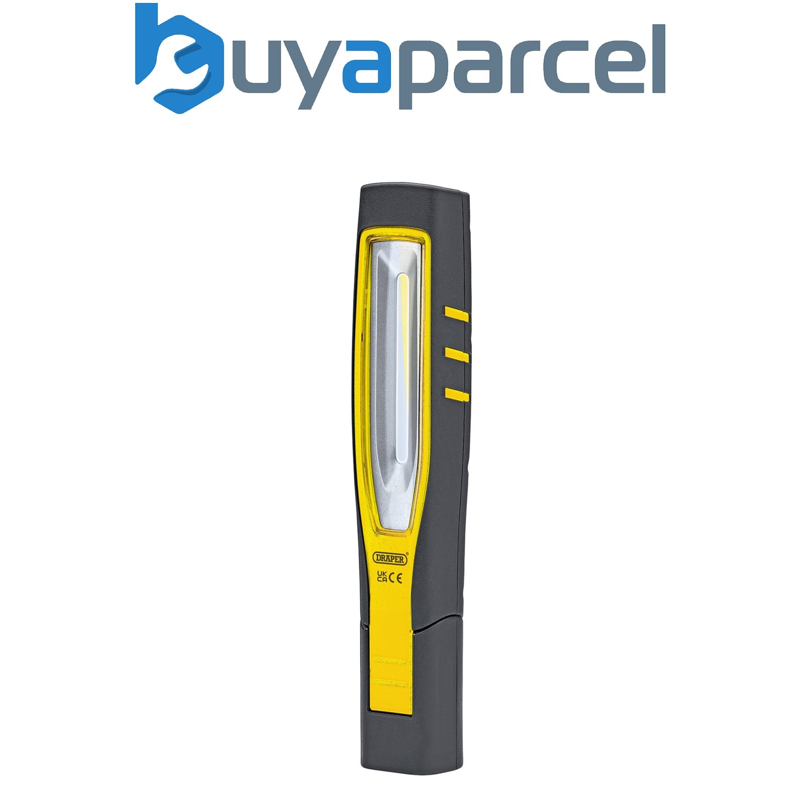 Draper 11762 COB/SMD LED Rechargeable Inspection Lamp, 7W, 700 Lumens, Yellow, 1