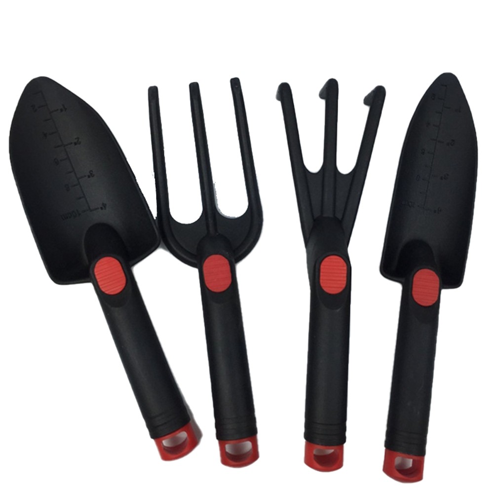 8X(4 Piece Set Multifunctional Household Potting Tools Wooden Handle1468