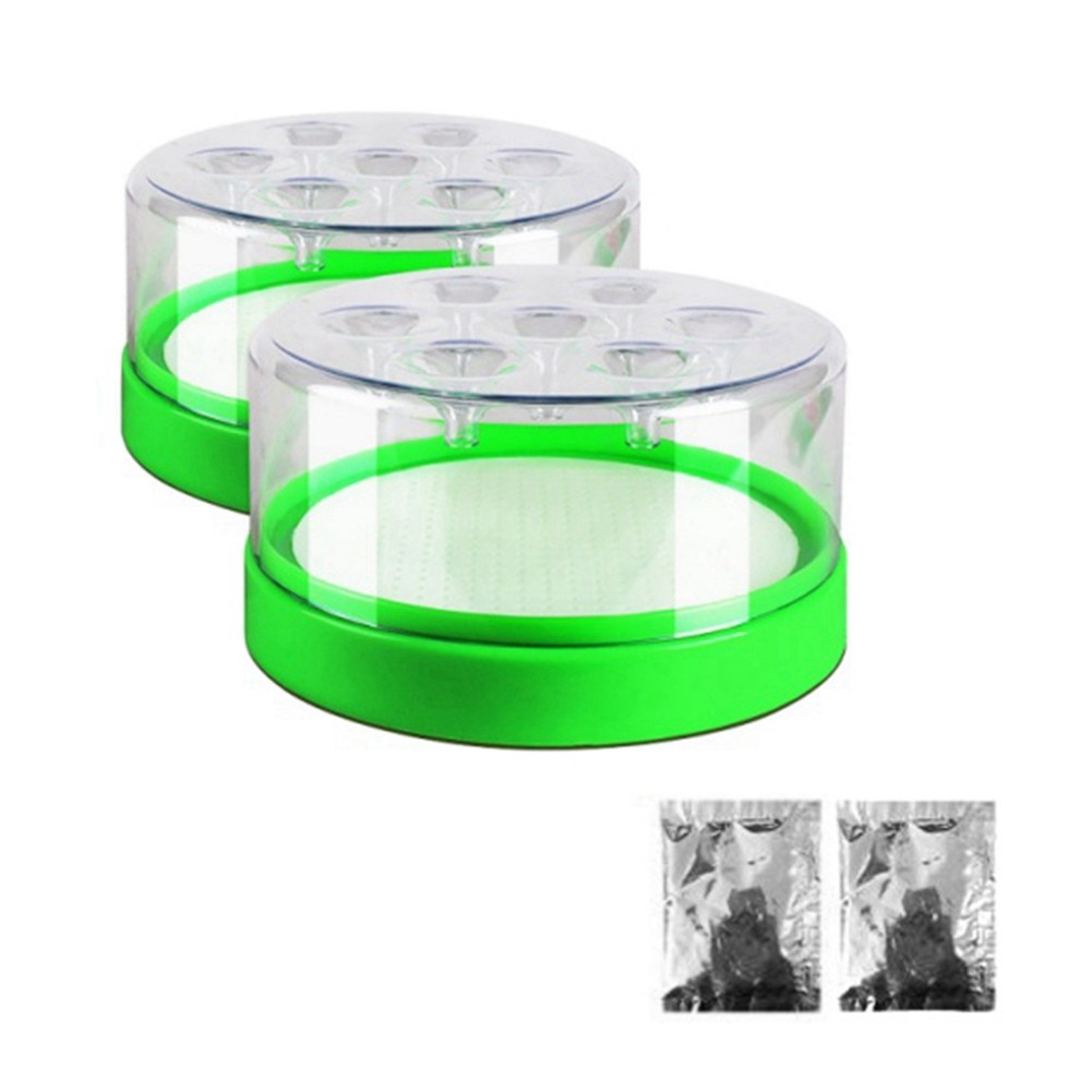 3X(Automatic Fly Trap Flies Home Garden Restaurant Flycatcher Catch Canteen3634