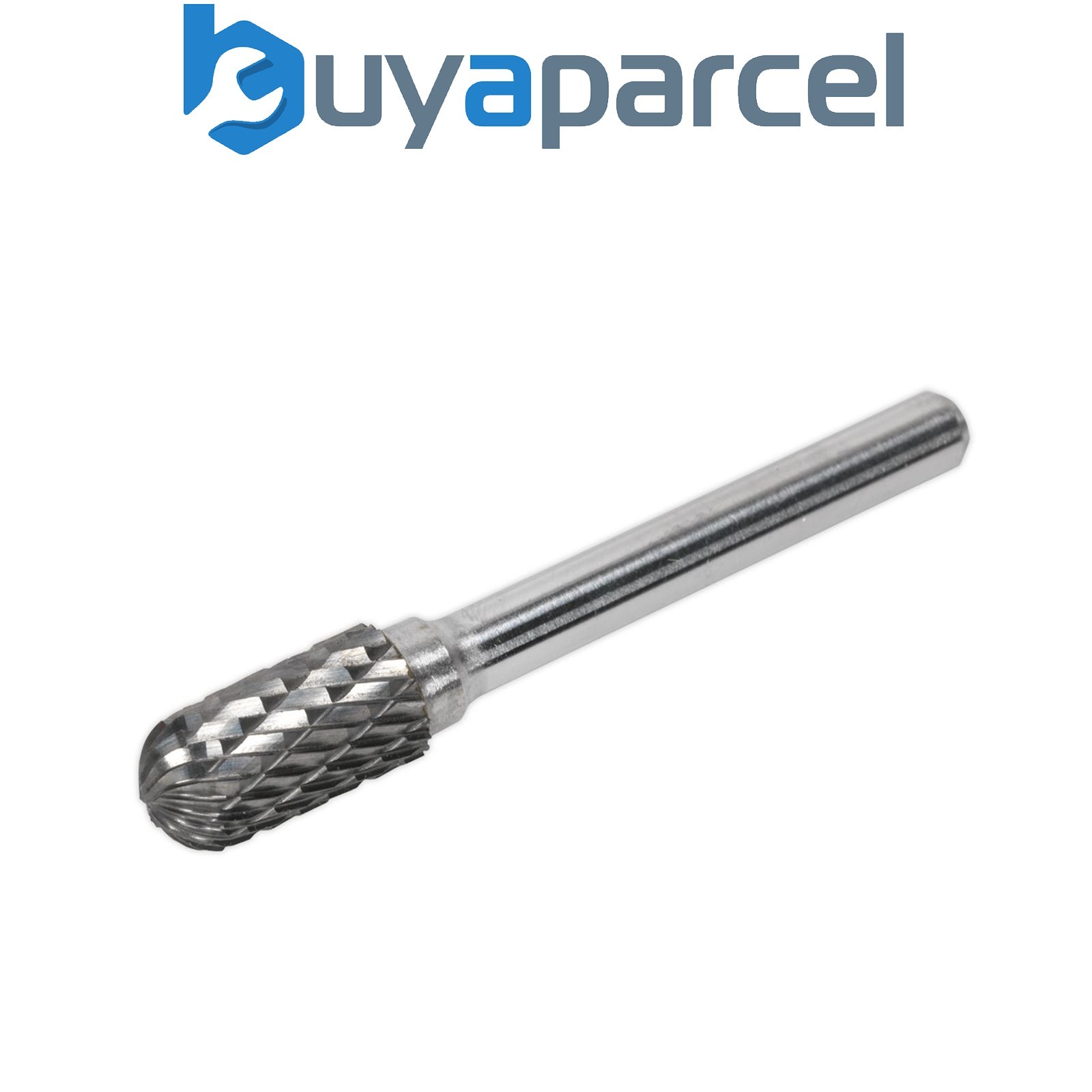 Sealey SDB02 Cylindrical Ball Nose Tungsten Carbide Rotary Burr 10mm