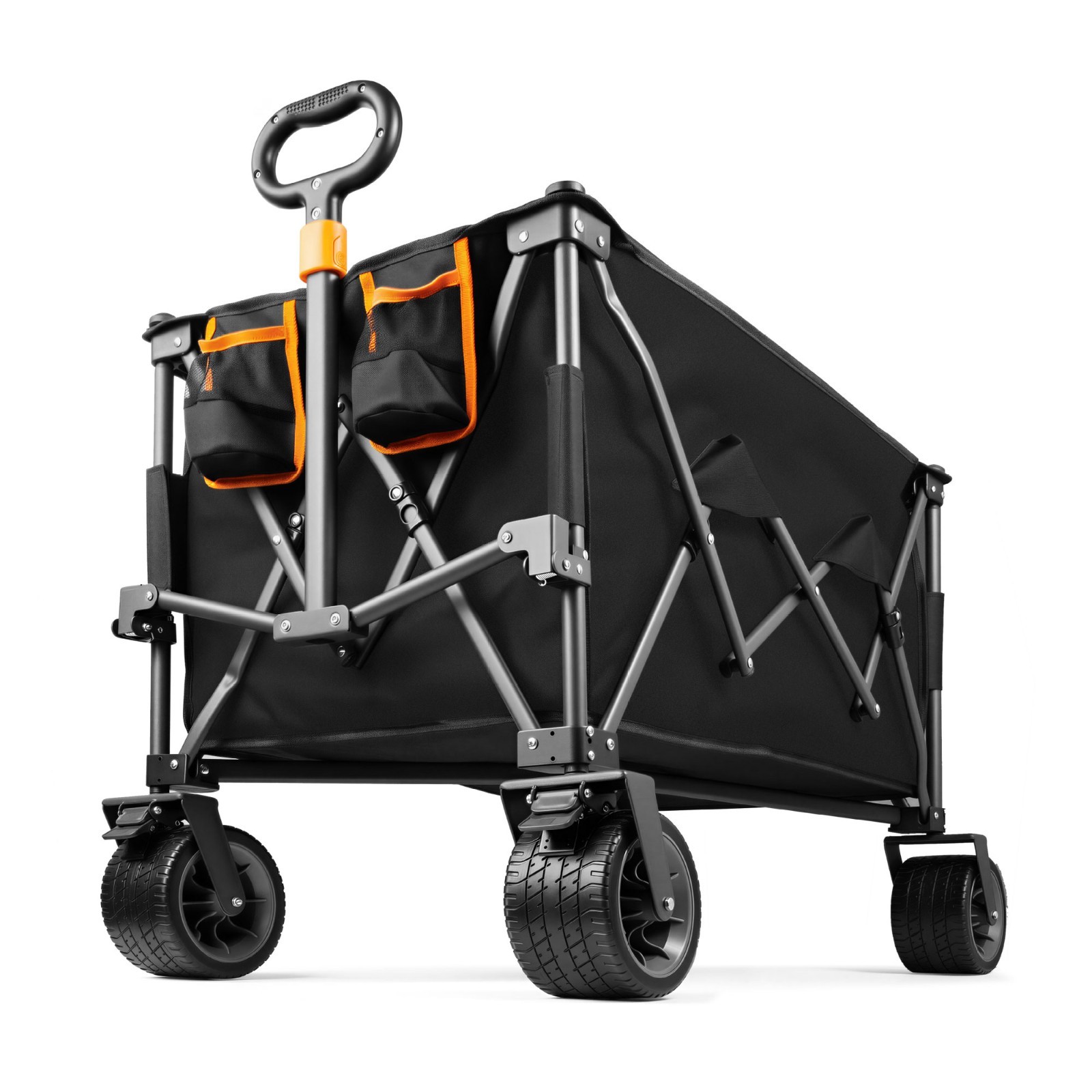 VonHaus Festival Cart on Wheels - Foldable Portable 200L Camping Trolley