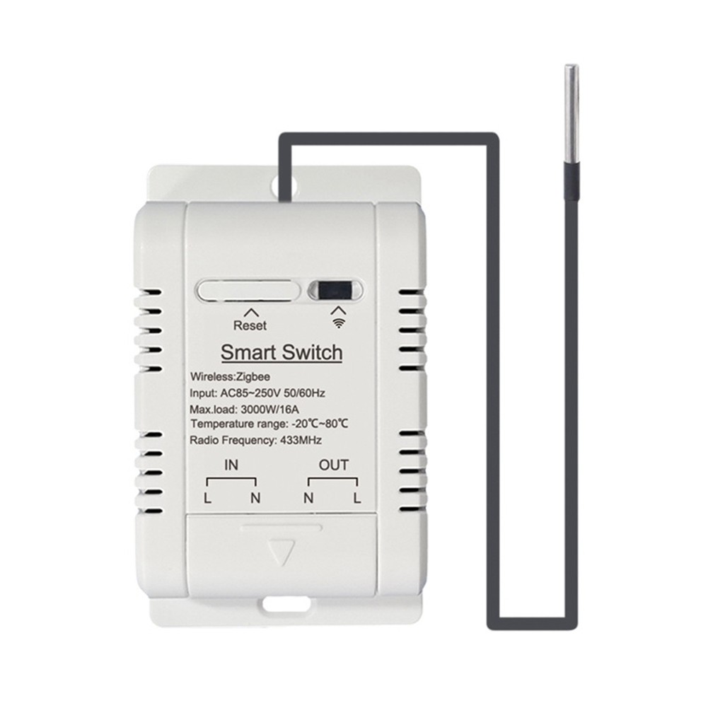 Tuya Temperature 16A  Thermostat with 1M Temperature Sensor Supports4746