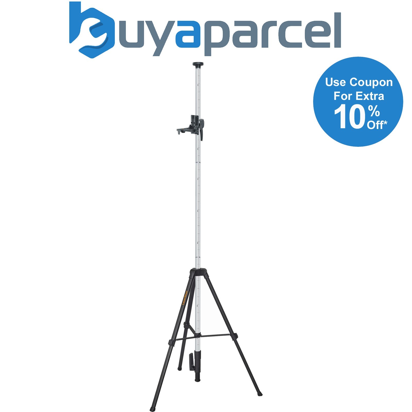 Draper 32180 Laserliner 090.125A TelePod Stand Telescopic Clamping Tripod, 330cm