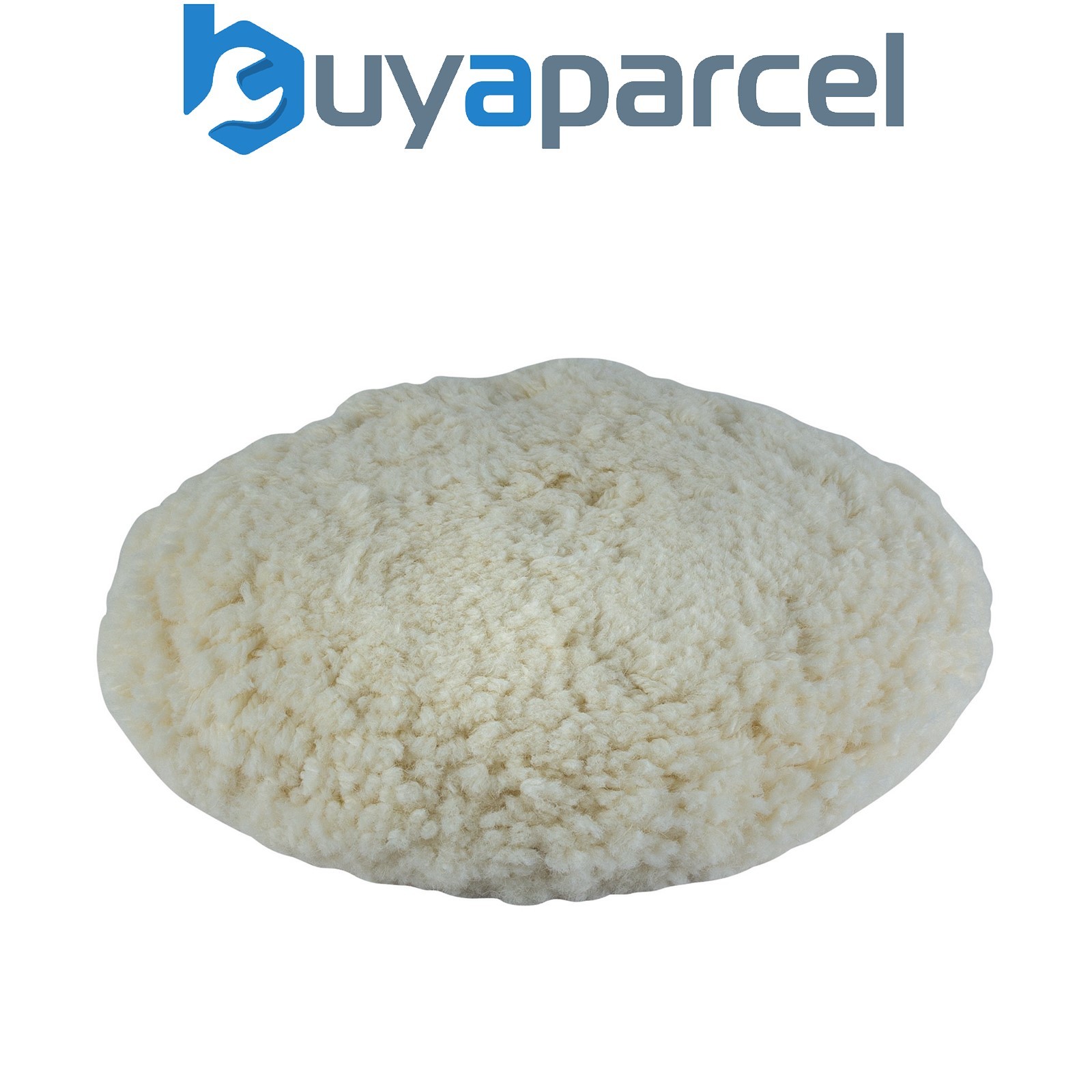 Draper 46295 Hook & Loop Backed Lambswool Polishing Bonnet, 180mm