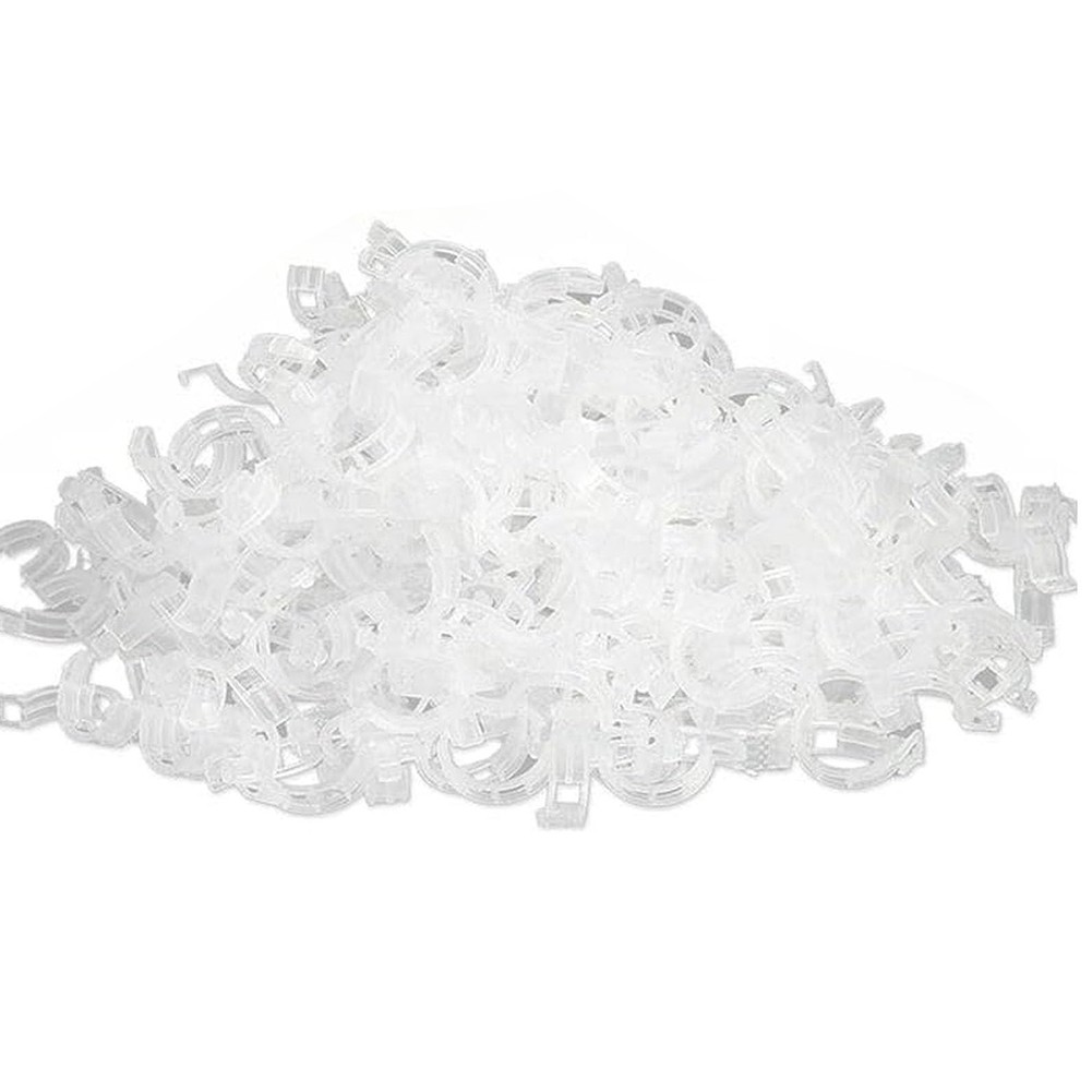 3X(Fixed Plastic Plant Clips, 300 PCS Plant Clips for Climbing Plants1405