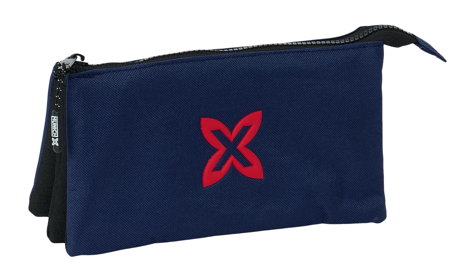 Safta Munich Basic – Triple Pencil Case, Children's Pencil Case, Ideal for Schoo