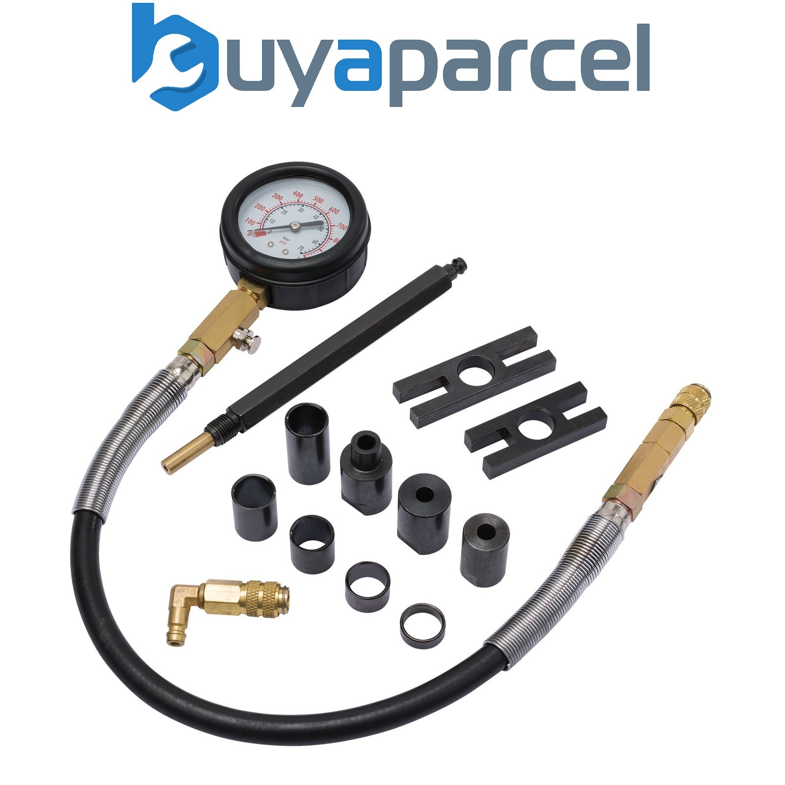 Draper 35877 Draper Expert Commercial Vehicle Diesel Compression Test Kit (13 Pi