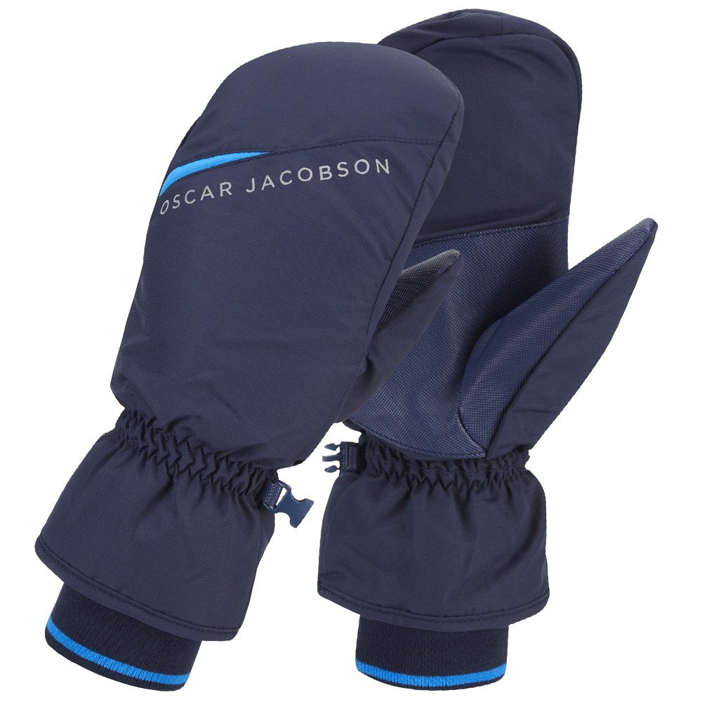 OSCAR JACOBSON MENS THERMAL WINTER MITTS / GOLF MITTENS / NAVY / 2026 MODEL