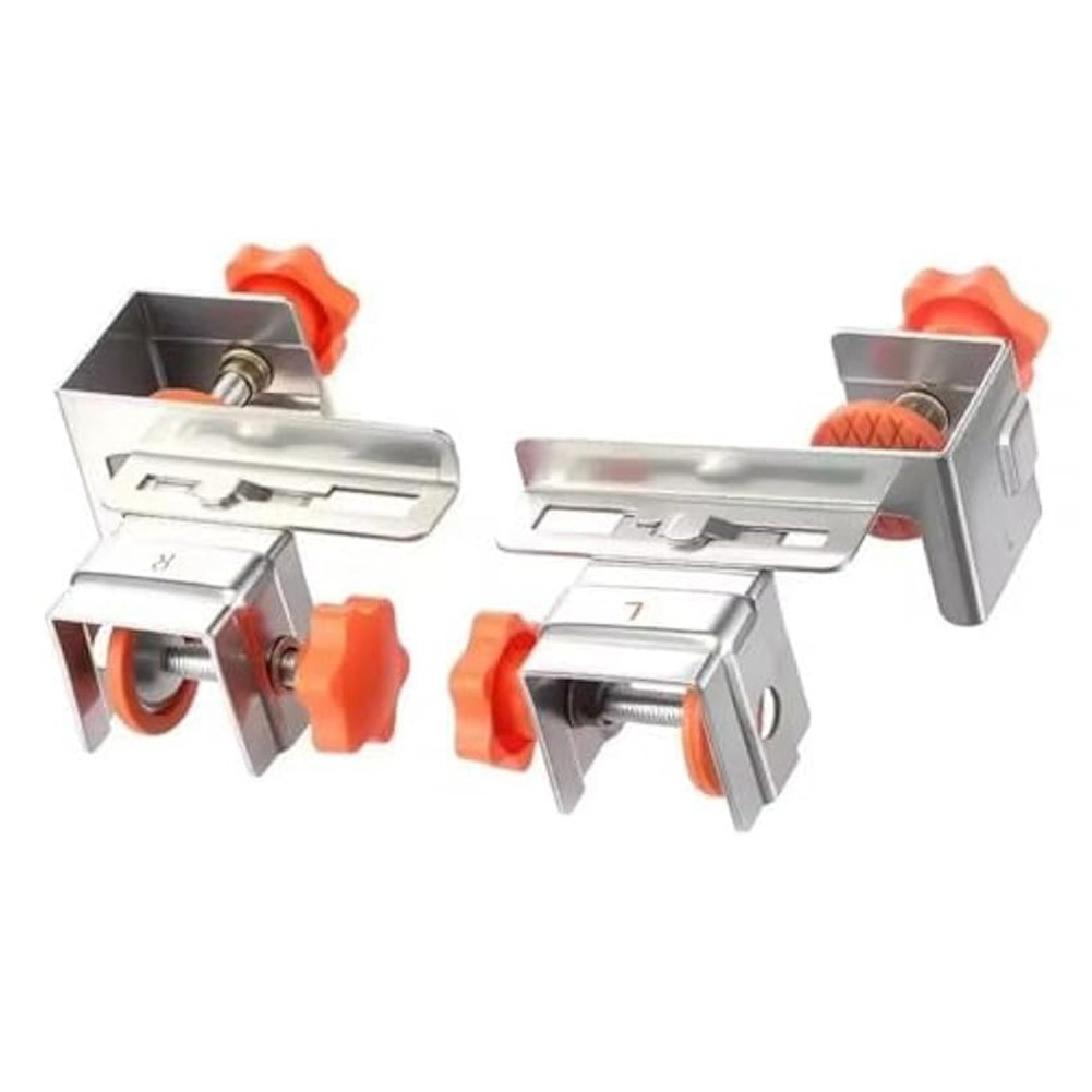2Pack Drawer Front Installation Clamps-Adjustable Heavy-Duty Drawer Fixing7540