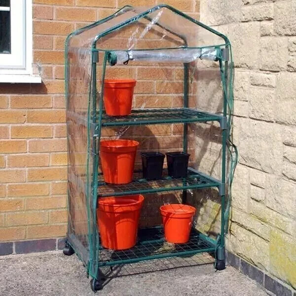 Walk In Garden Greenhouse Large Outdoor Heavy Duty Replacement Cover 4 Tier