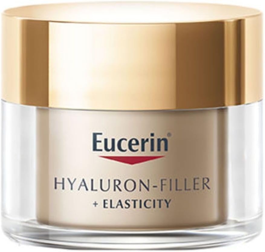 Eucerin Hyaluron-Filler Night Cream 50ml, Nourishing Night Moisturiser with Ant