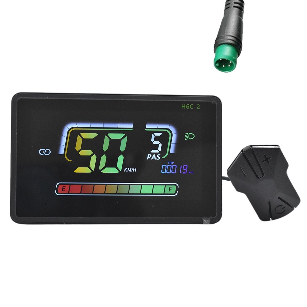H6C-2 E-Bike Bluetooth LCD Display Meter Electric Scooter Speedometer6270