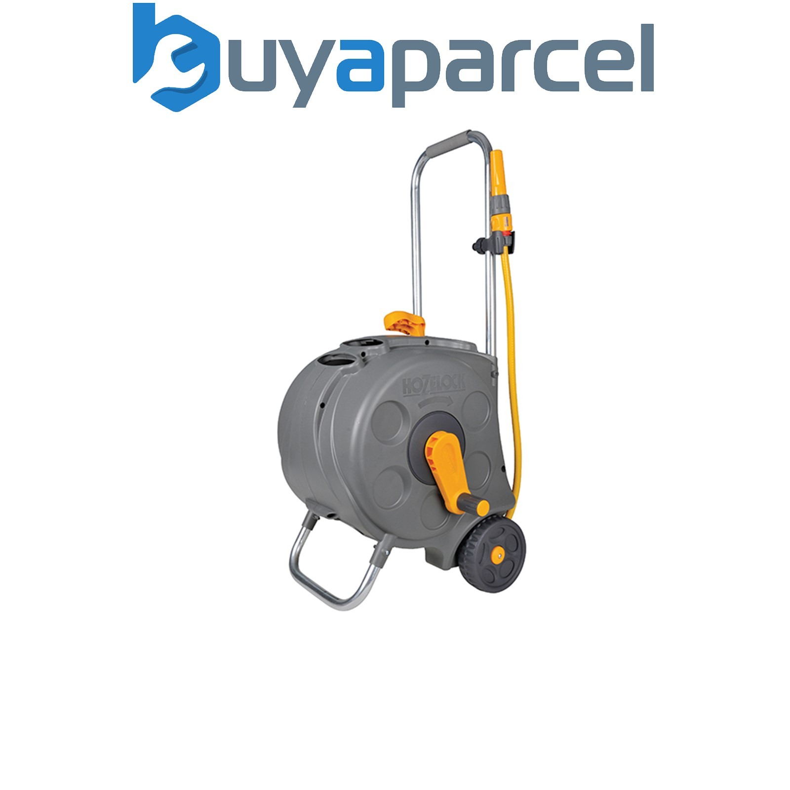 Hozelock 2416R0000 2416 Freestanding Compact Hose Reel + 30m of 12.5mm Hose HOZ2