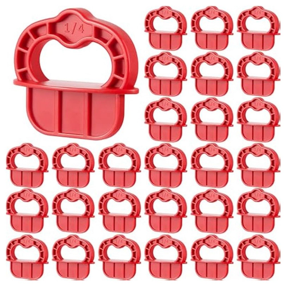 48Pcs Deck Board Jig 1/4inch Deck Board Spacer Rings Deck Jig Spacer for7885