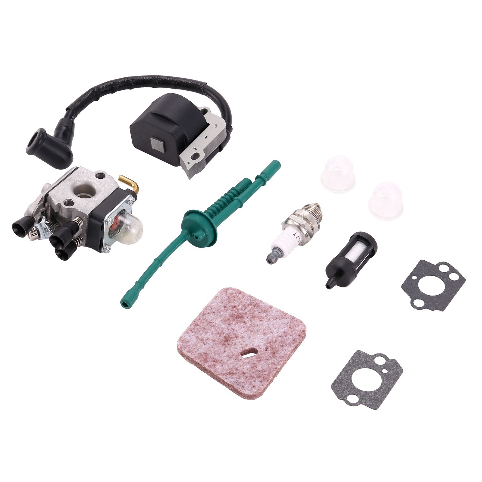 2X(Carburetor Ignition Coil for Fs38 45 Fs55 Trimmer Weeder V8M2)8848