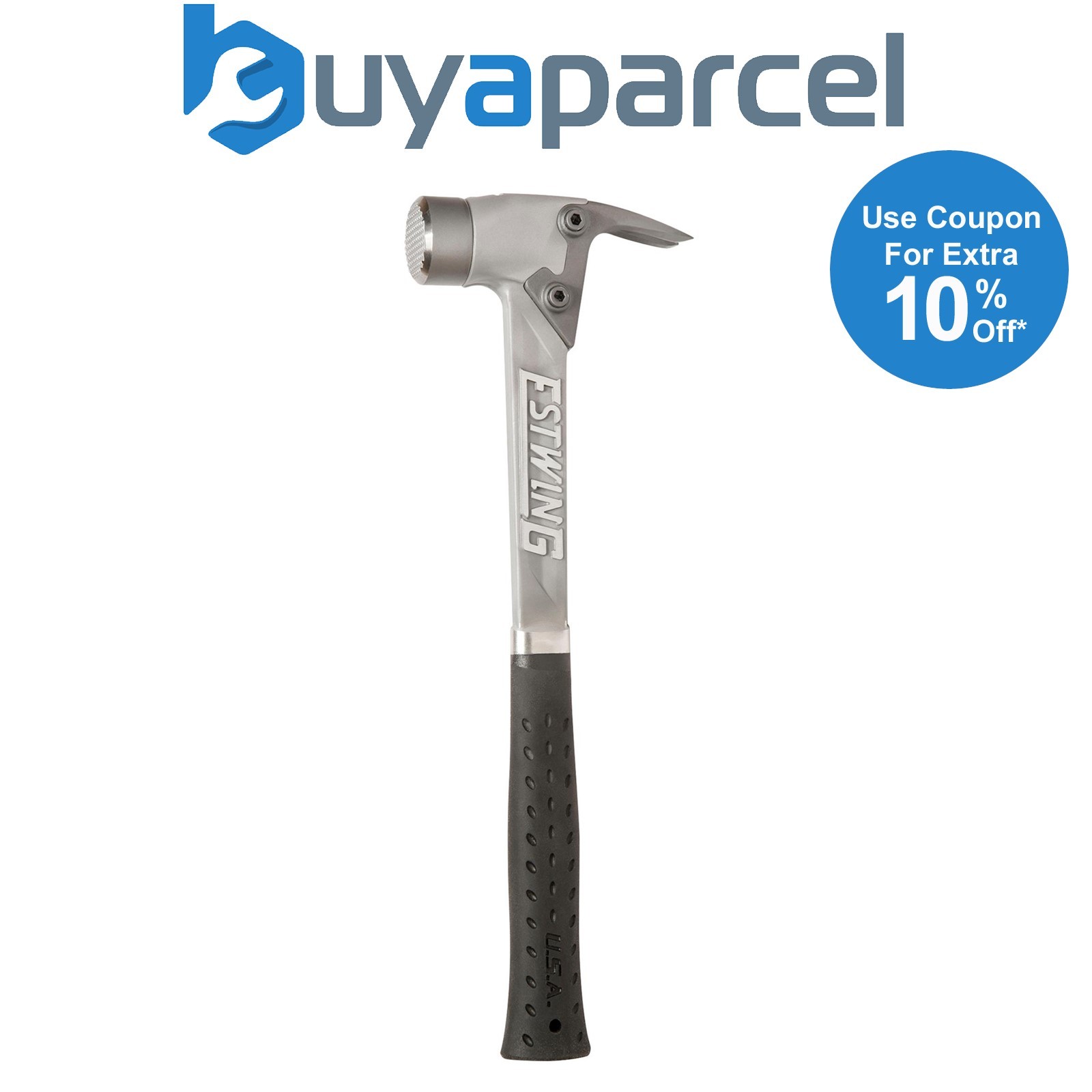 Draper 23603 Estwing EALBK AL-PRO Smooth Face Hammer, 14oz/392g