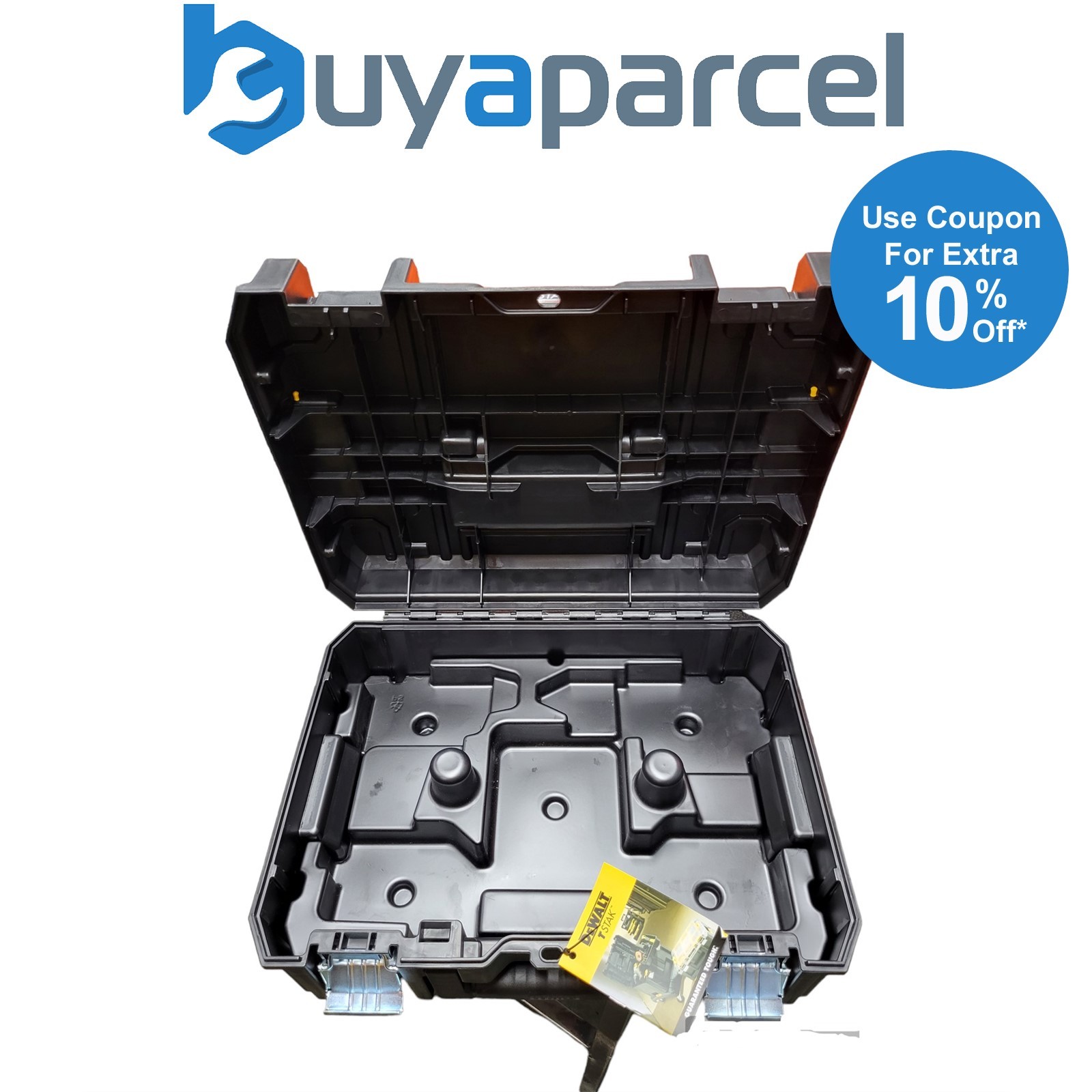 Dewalt TStak II Shallow T-STAK Case + Inlay Insert For Combi Drill Impact Driver