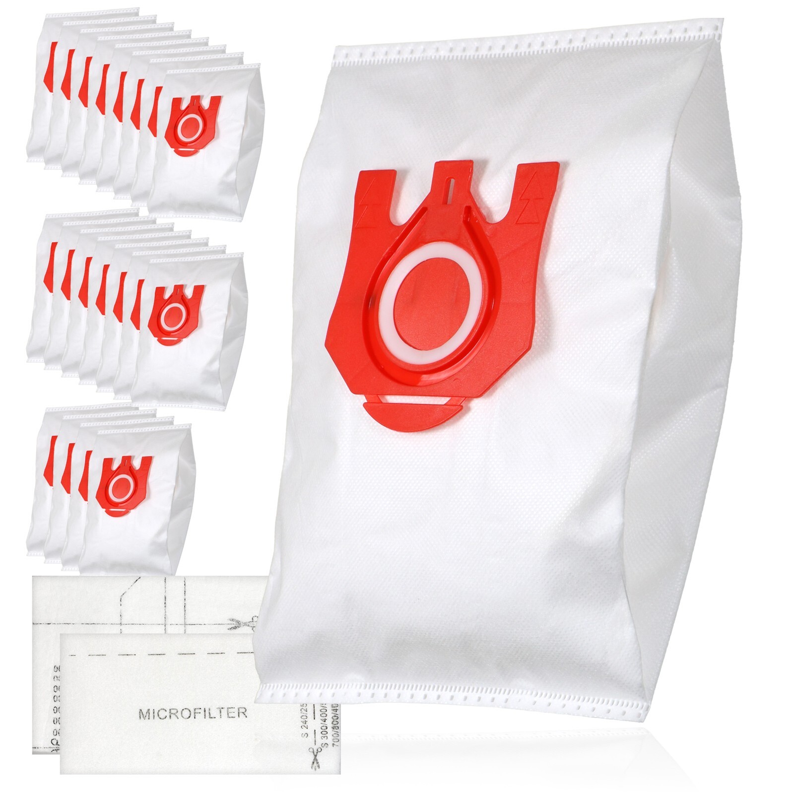 20 Bags for MIELE FJM 3D Air Filters 9917710 C1 C2 C3 S4210 S4560 S6210 S6240