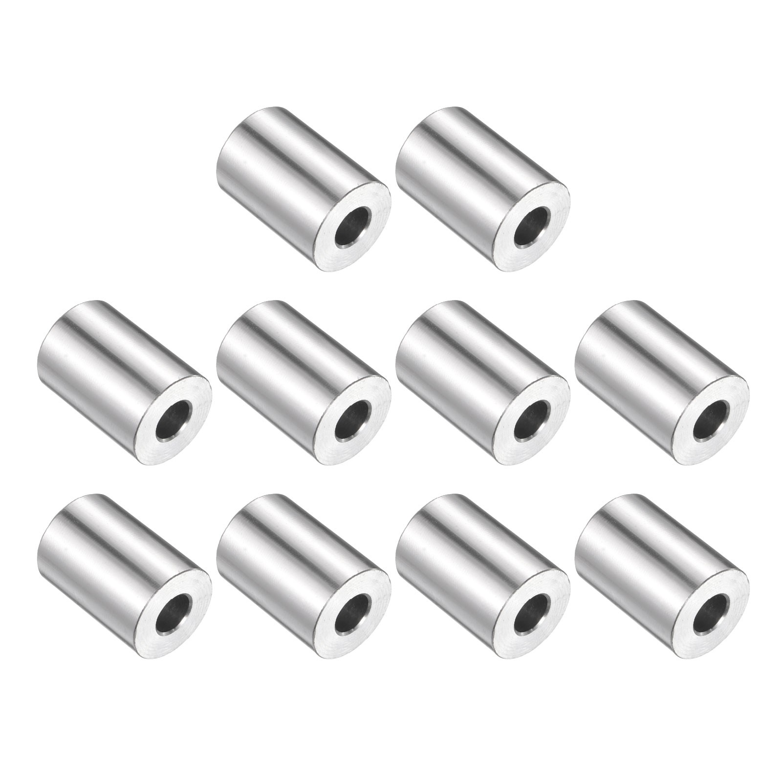 10pcs Stainless Steel Spacer 5/16" Bore x 3/4" OD x 1" Length