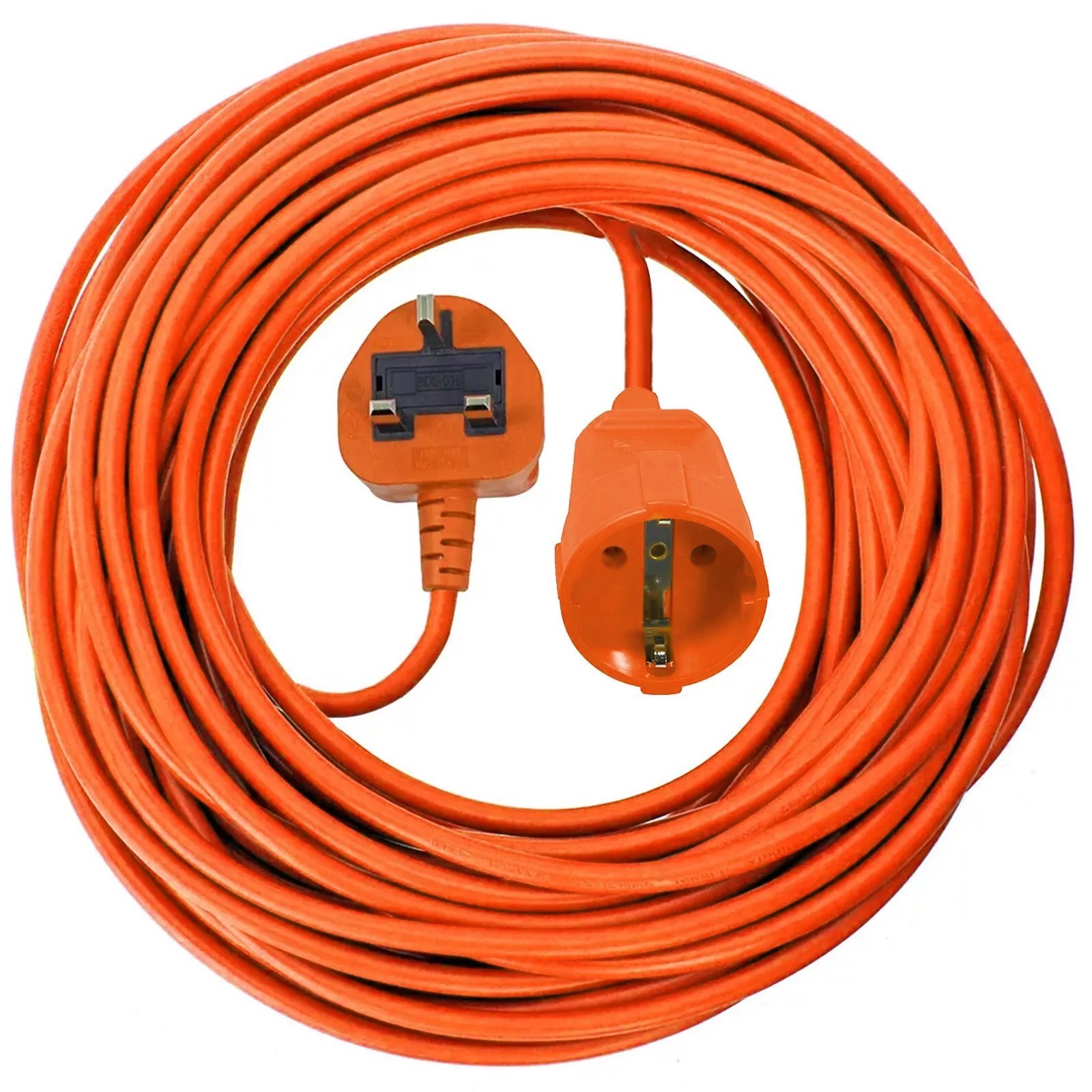 10M Mains Power Cable UK Plug for GRIZZLY ERM 1233 1434-2 G Lawnmower