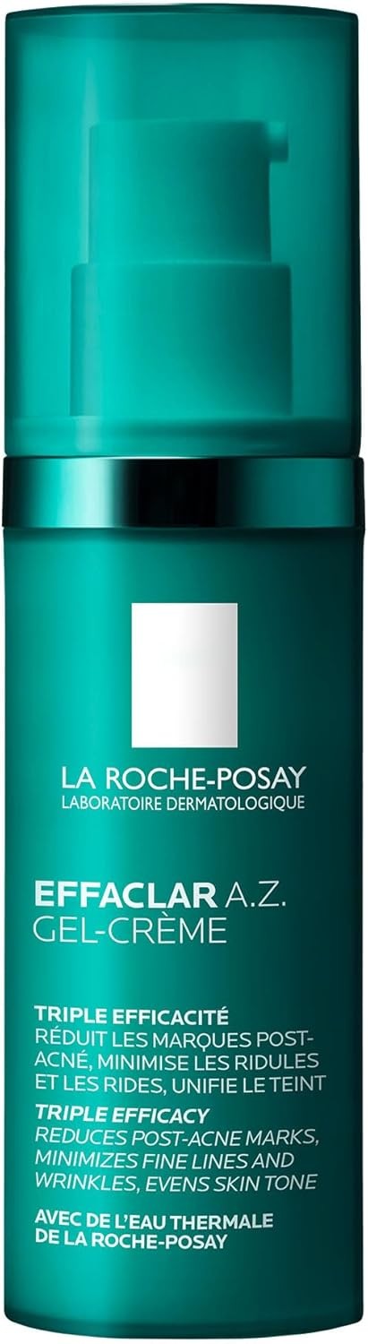 La Roche-Posay Effaclar A.Z. Gel Cream Daily Moisturiser for Breakouts and Agei
