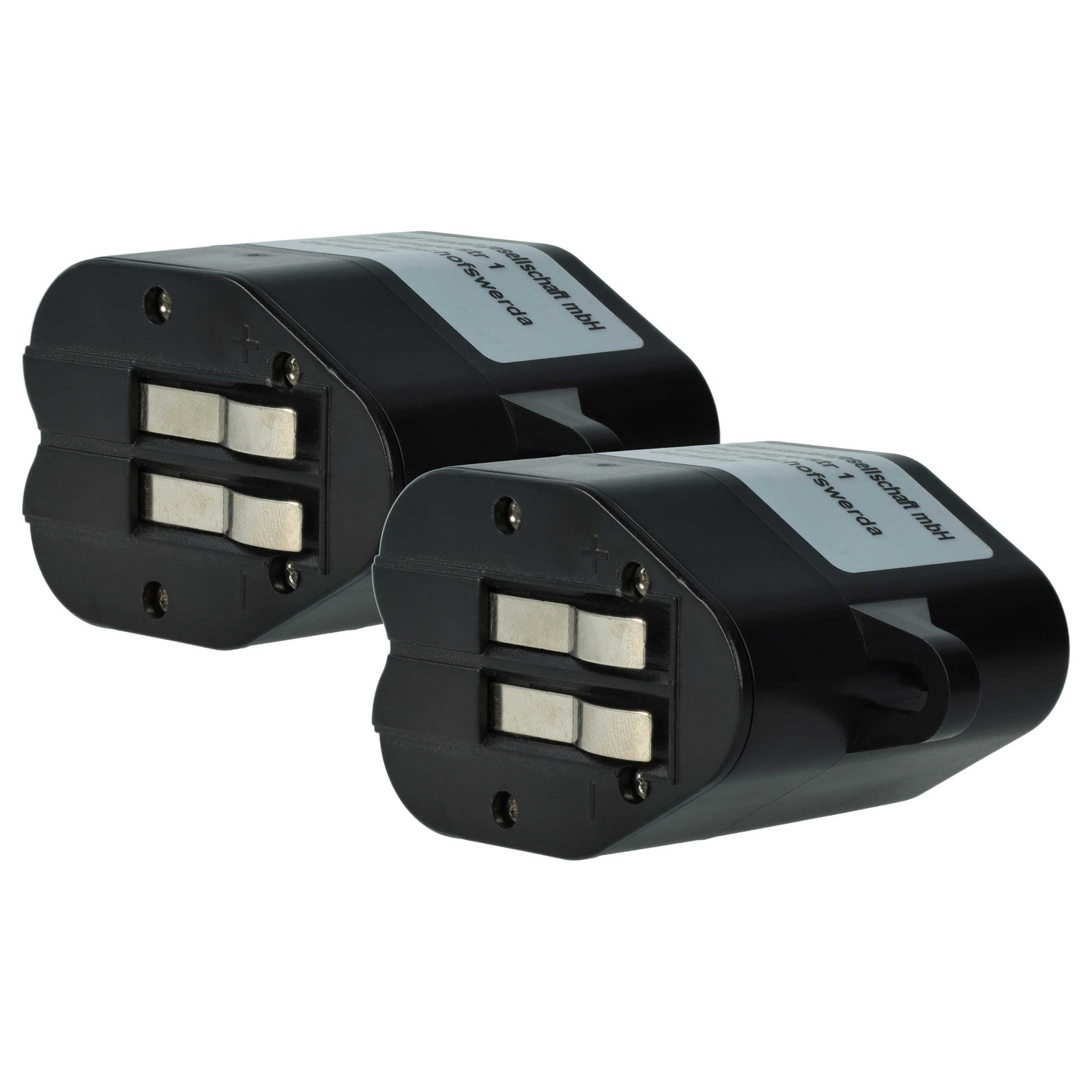 2x Battery for Siemens VSR 8000 Sensor Cruiser 3000mAh 6V