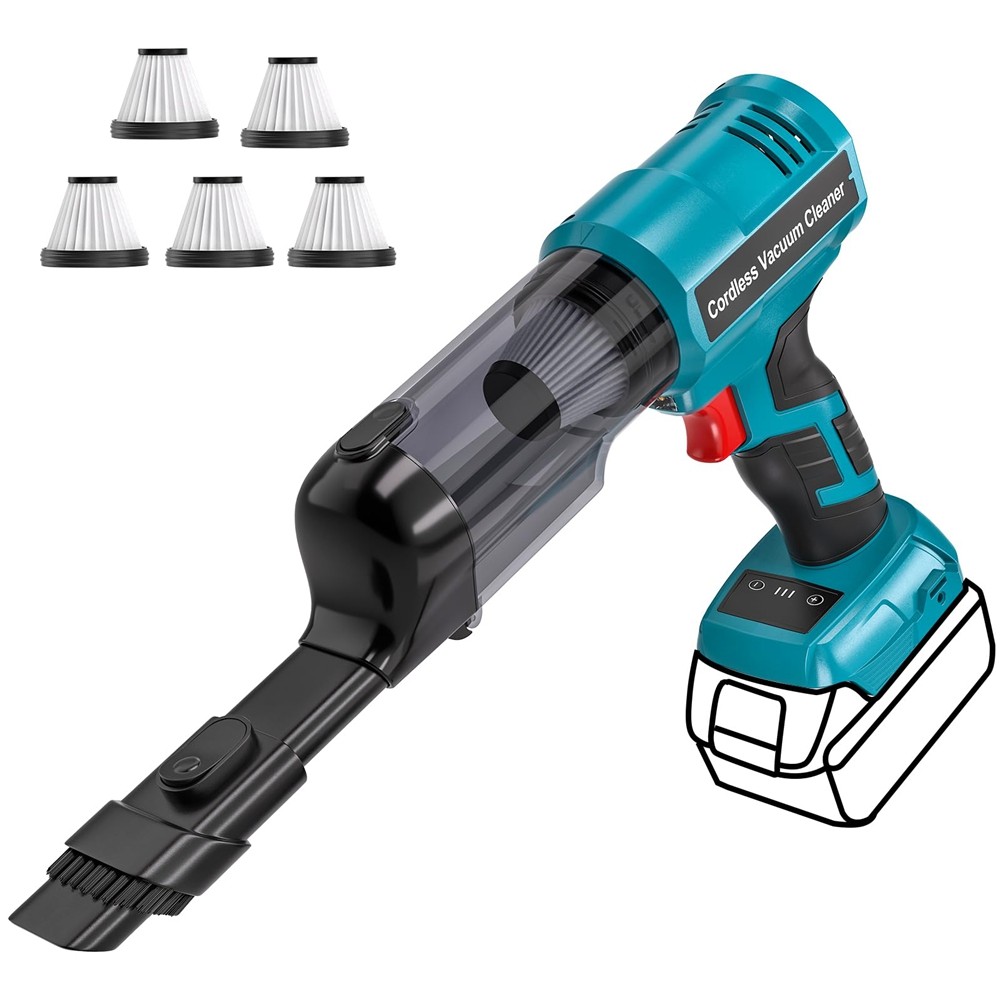 For 18V Battery Cordless Vacuum Cleaner Portable Brushless Handheld Vacuum3863