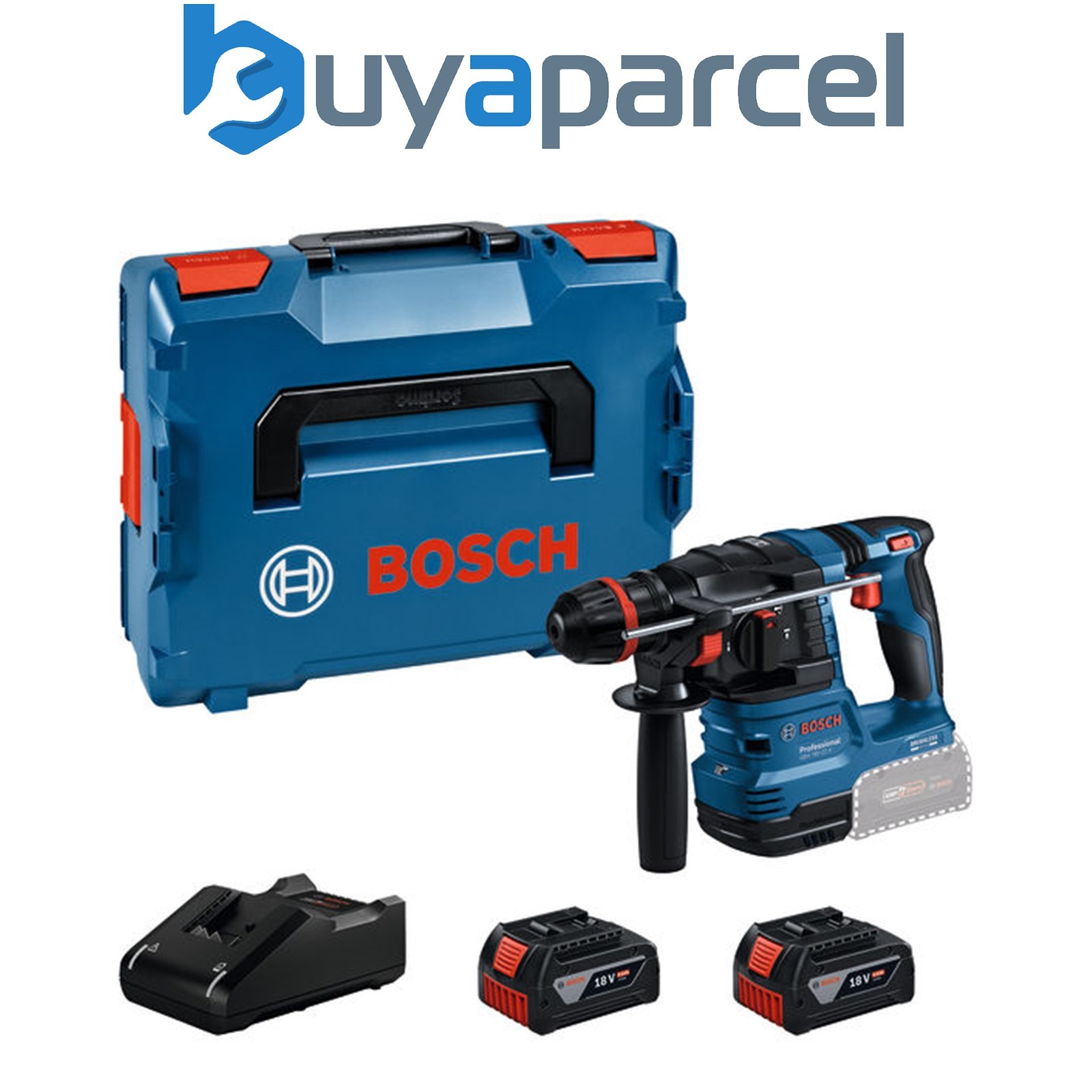 Bosch PRO Cordless Rotary Hammer with ONECHUCK GBH 18V-22 X L-Boxx 136 061192417