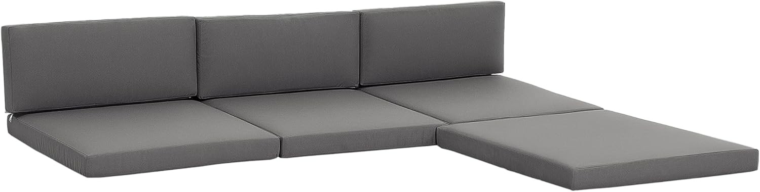 Outsunny Outdoor Cushion Pad Set for Rattan Furniture, 7 Piece Garden Furniture