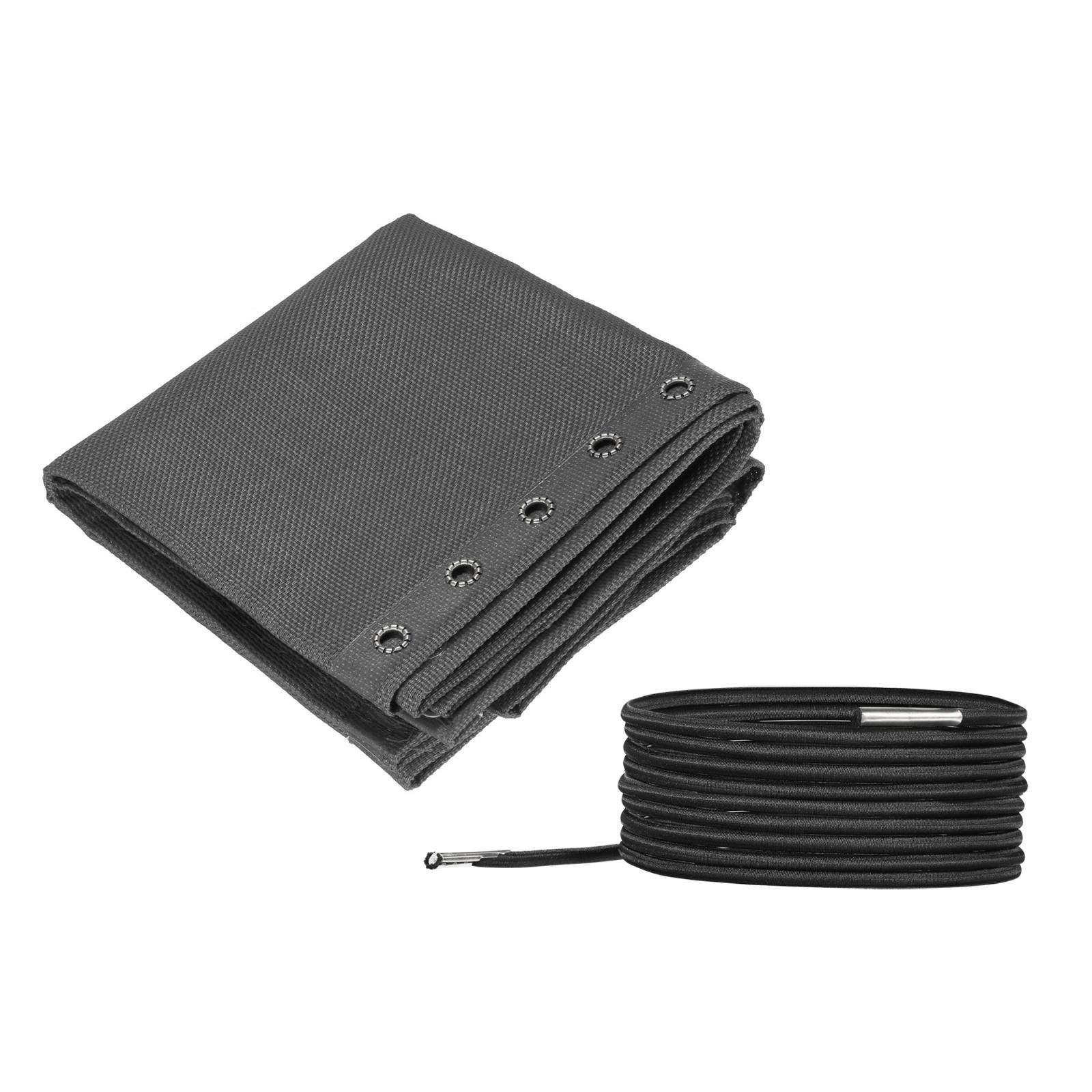 Gravity Chair Replacement Fabric Recliners Repair Kit with Ropes, Dark Gray