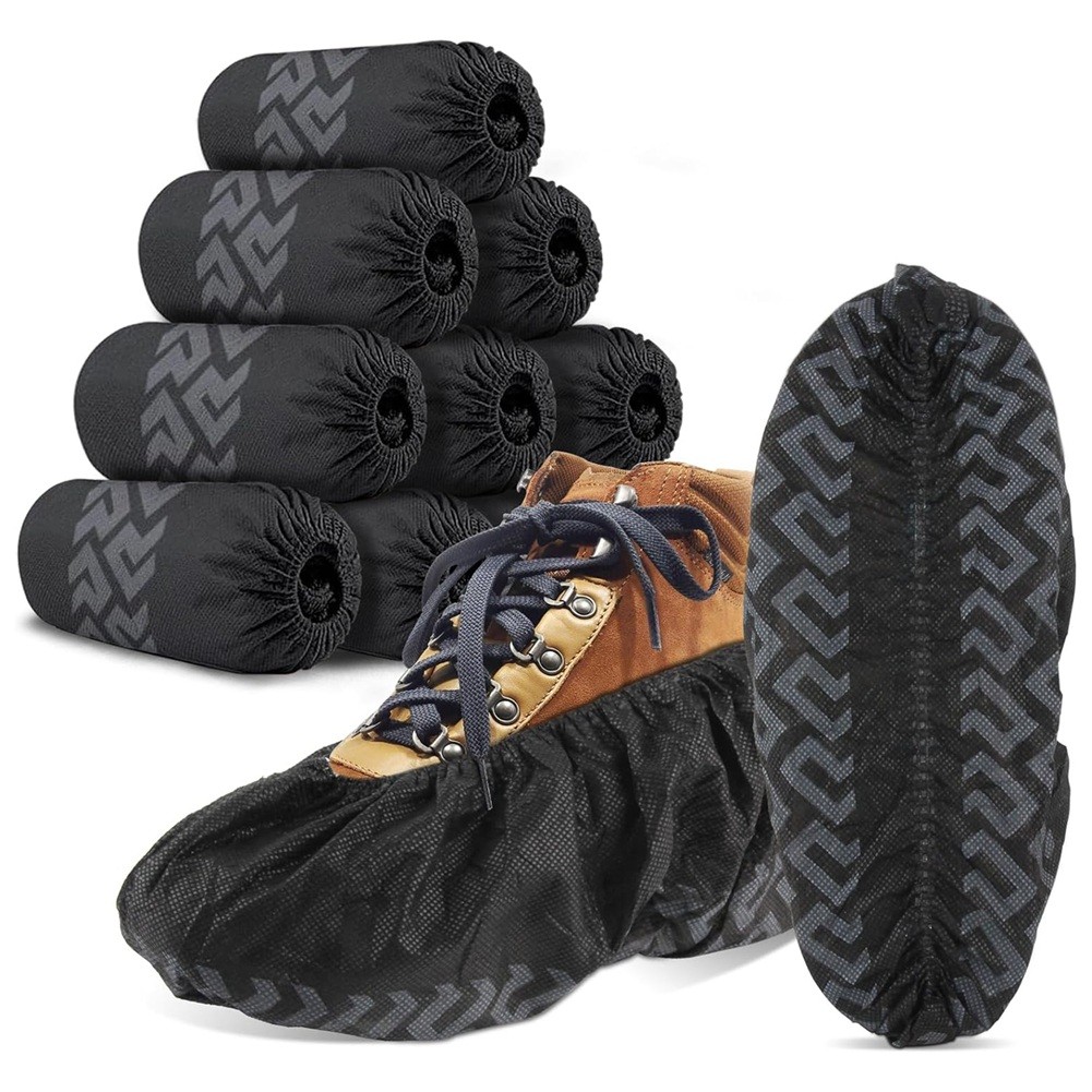 200pcs Disposable Shoe Covers Thick Recyclable Shoe & Boot Covers, Dust2474