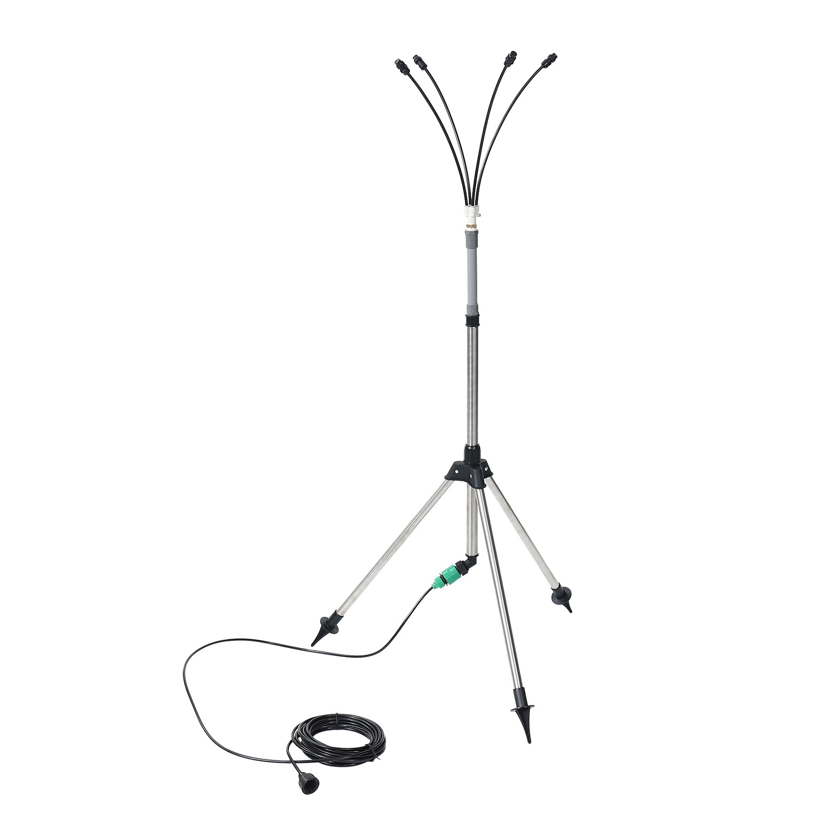 Standing Misters for Outside Patio, Adjustable Height 4.1 FT Stand Misting6020