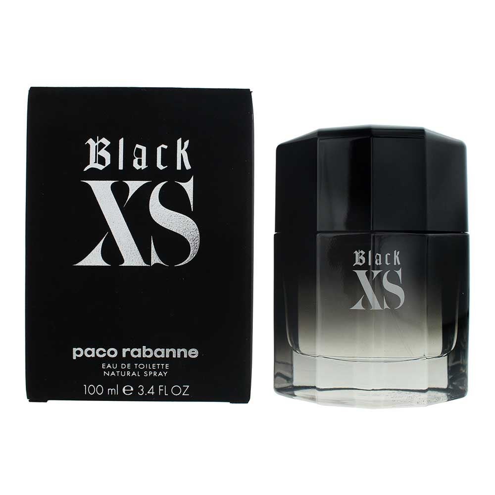 Paco Rabanne Black XS Eau de Toilette 100ml Spray Men's - NEW. EDT - For Him
