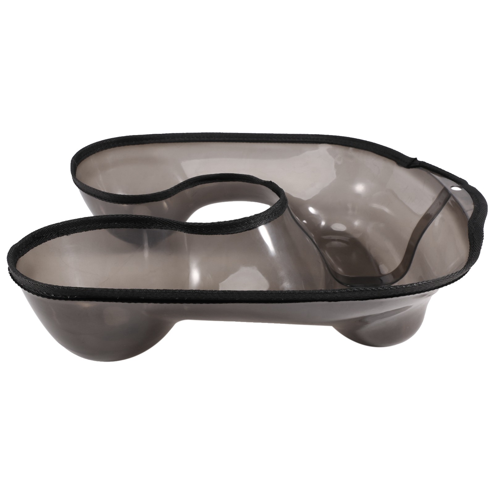 6X(Salon Hairdressing Neck Tray Perm Container Neck Shaped Shoulder Hair6767