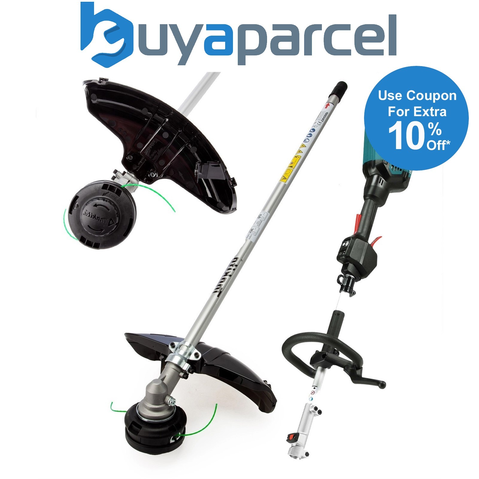 Makita DUX60Z Brushless 18v / 36v Split Shaft Multi Tool + Trimmer Brush Cutter